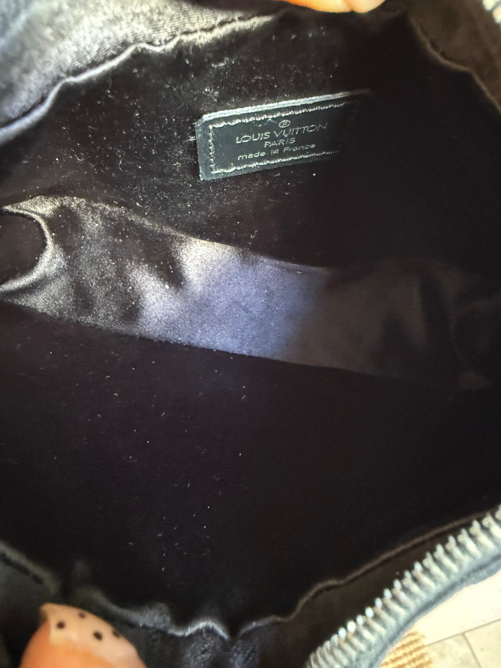 Louis Vuitton Mini Lin shoulder bag with purse set