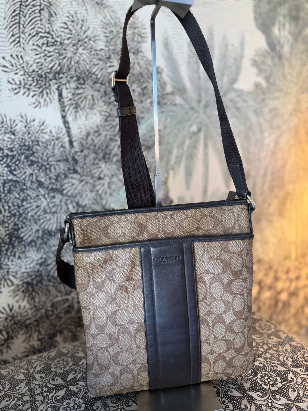 Coach Signature Large Crossbody Bag