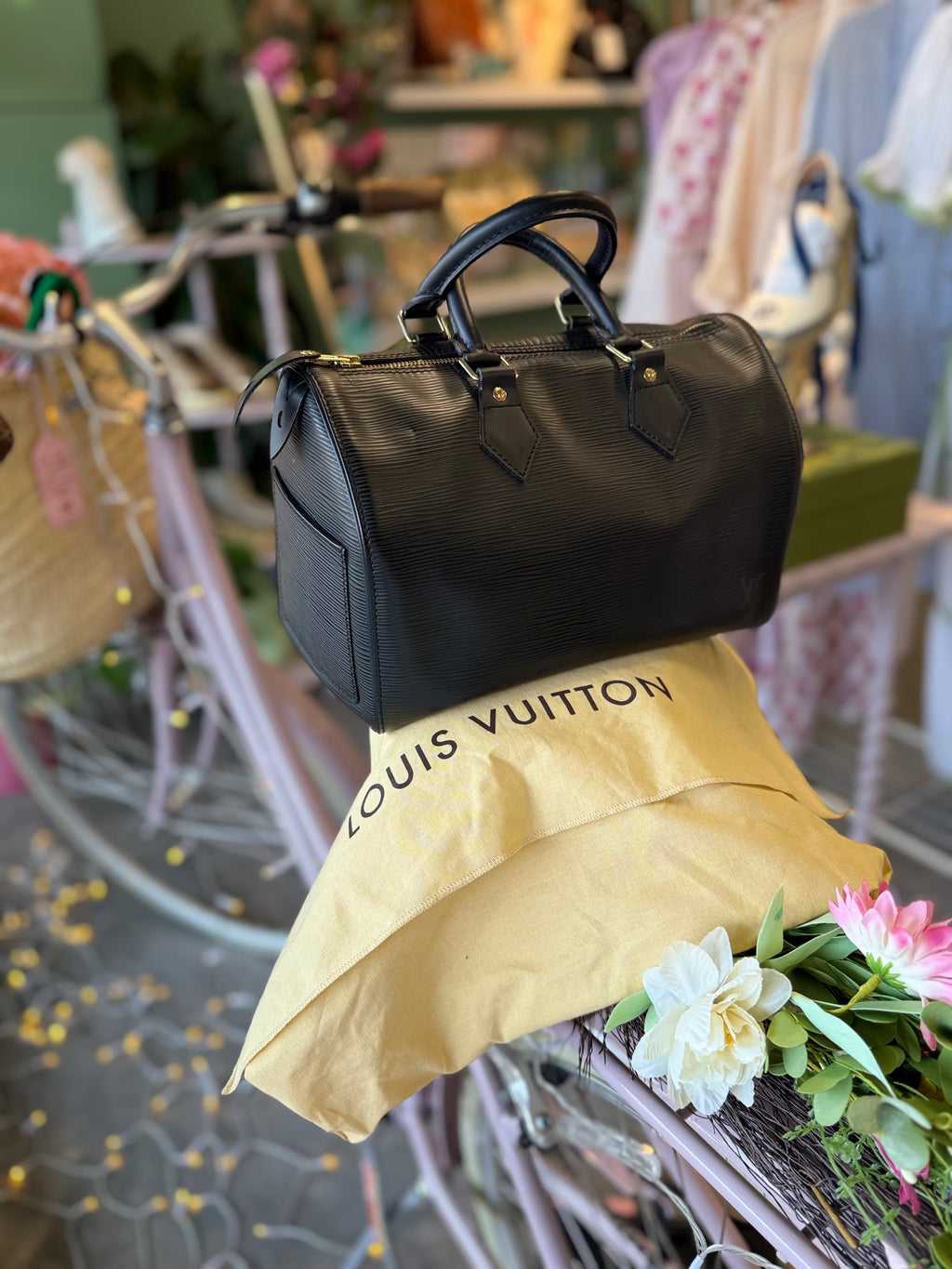 Louis Vuitton Speedy 25 Epi Leather