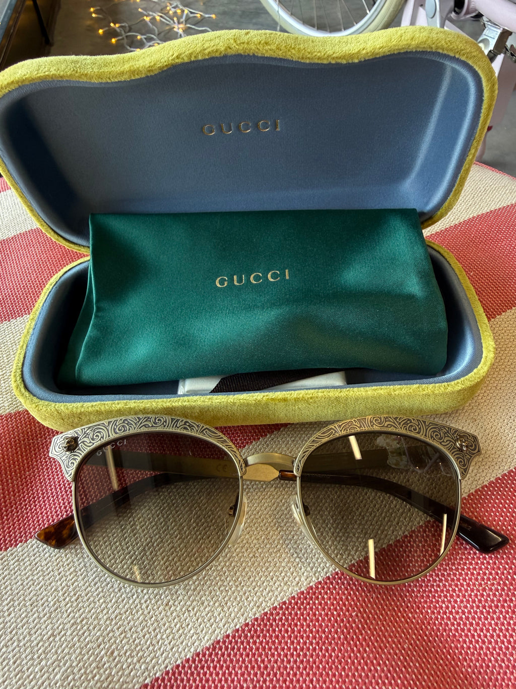 Gucci Lion Sunglasses