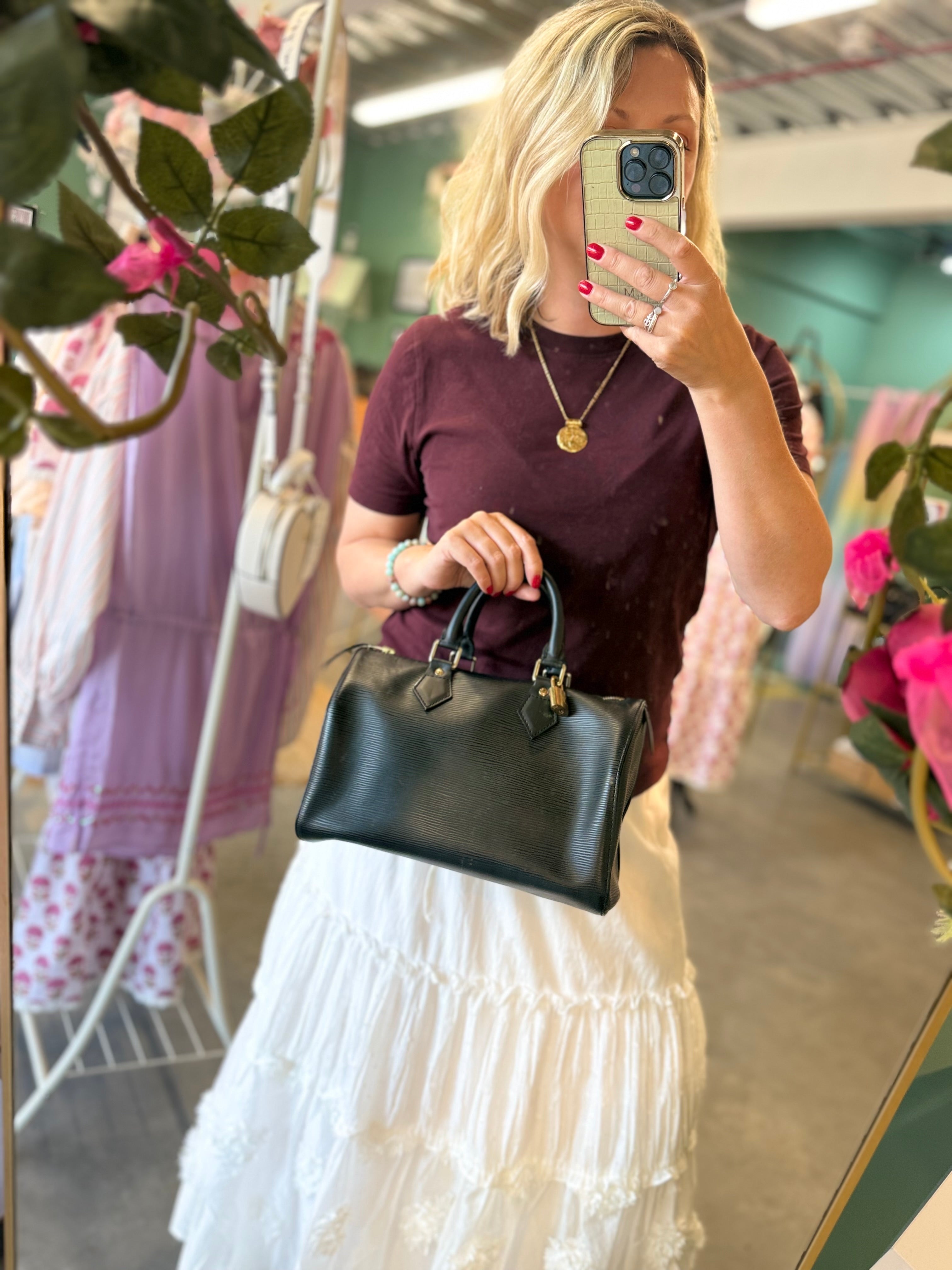 Louis Vuitton Speedy 25 Epi Leather