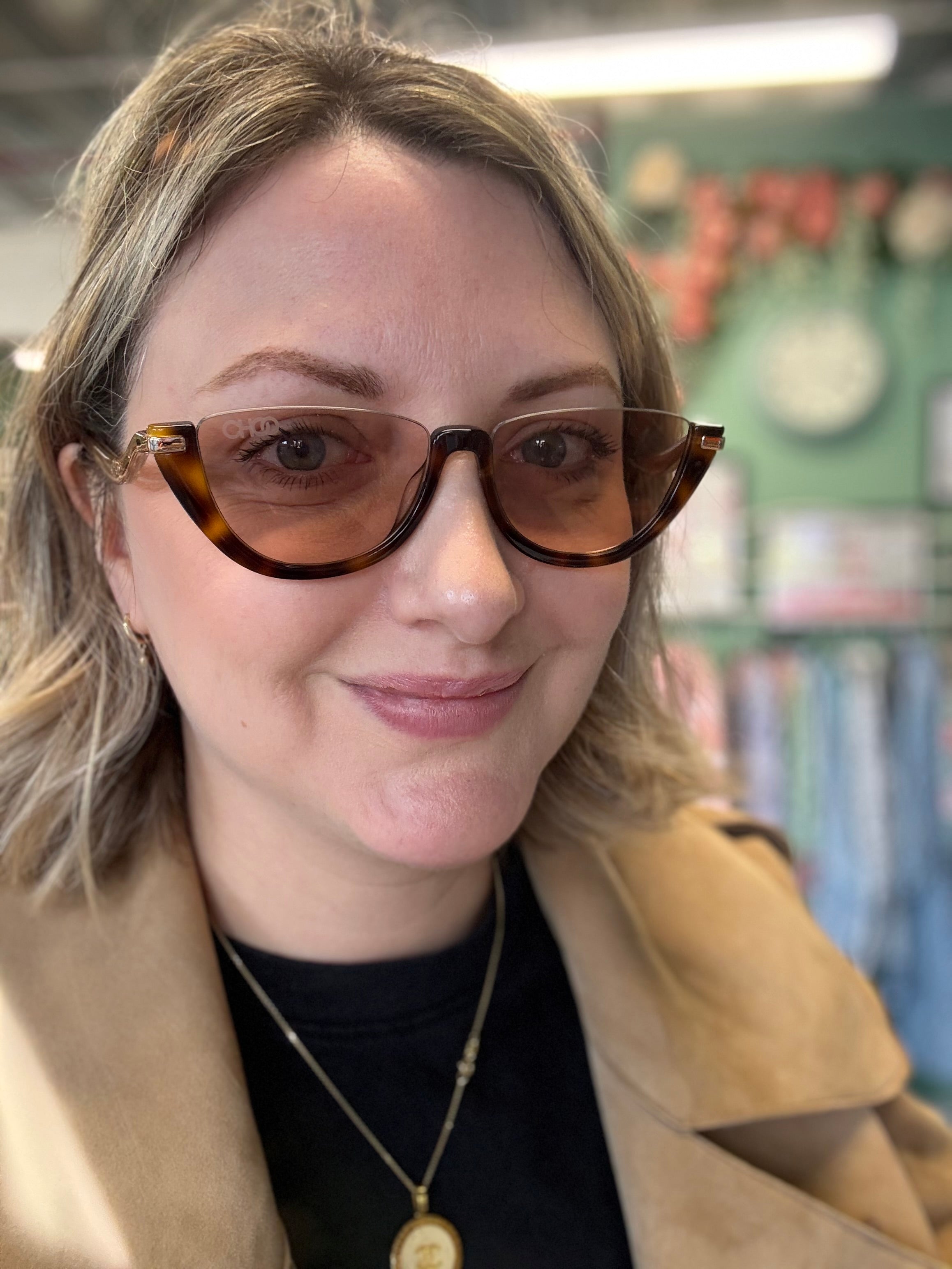 Jimmy Choo Half Moon Sunglasses