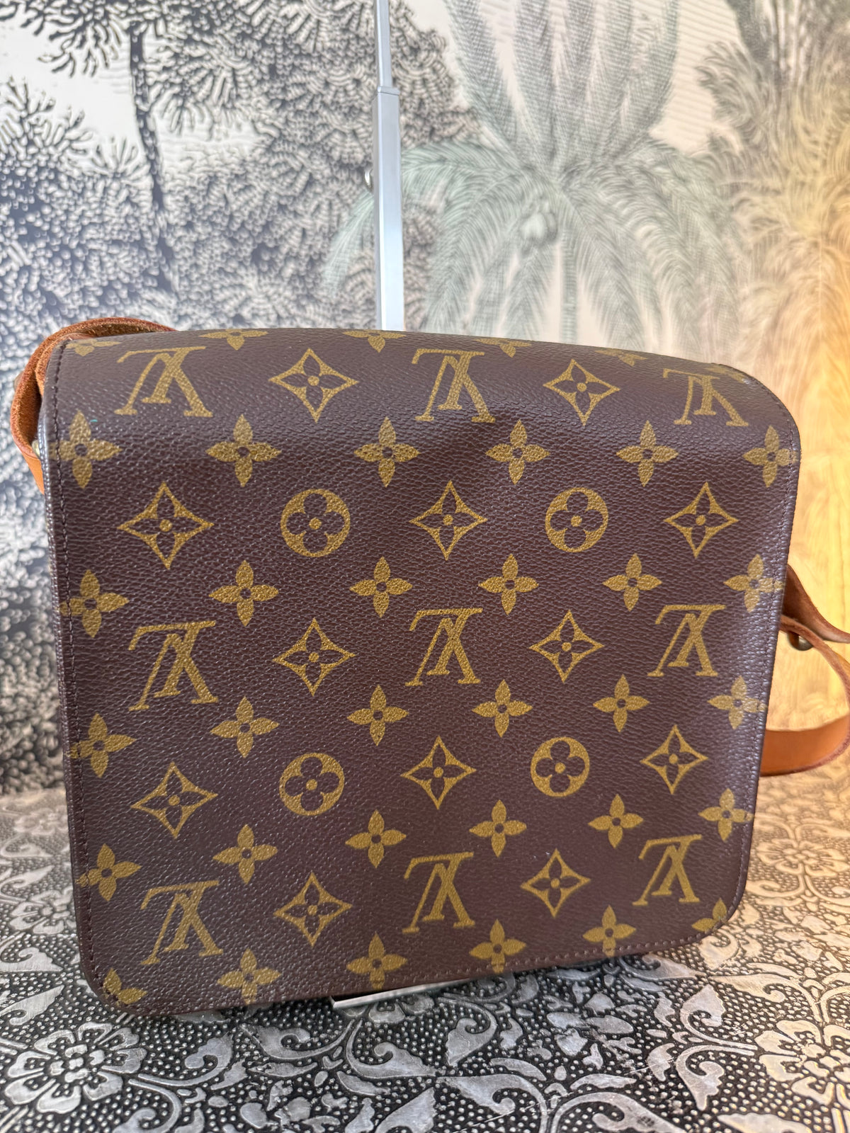 Louis Vuitton Vintage Monogram Cartouchière Crossbody Bag