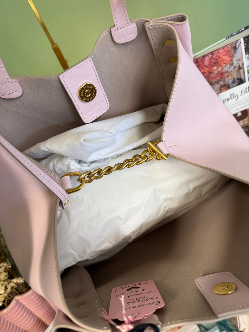 Balmain Emblème Tote