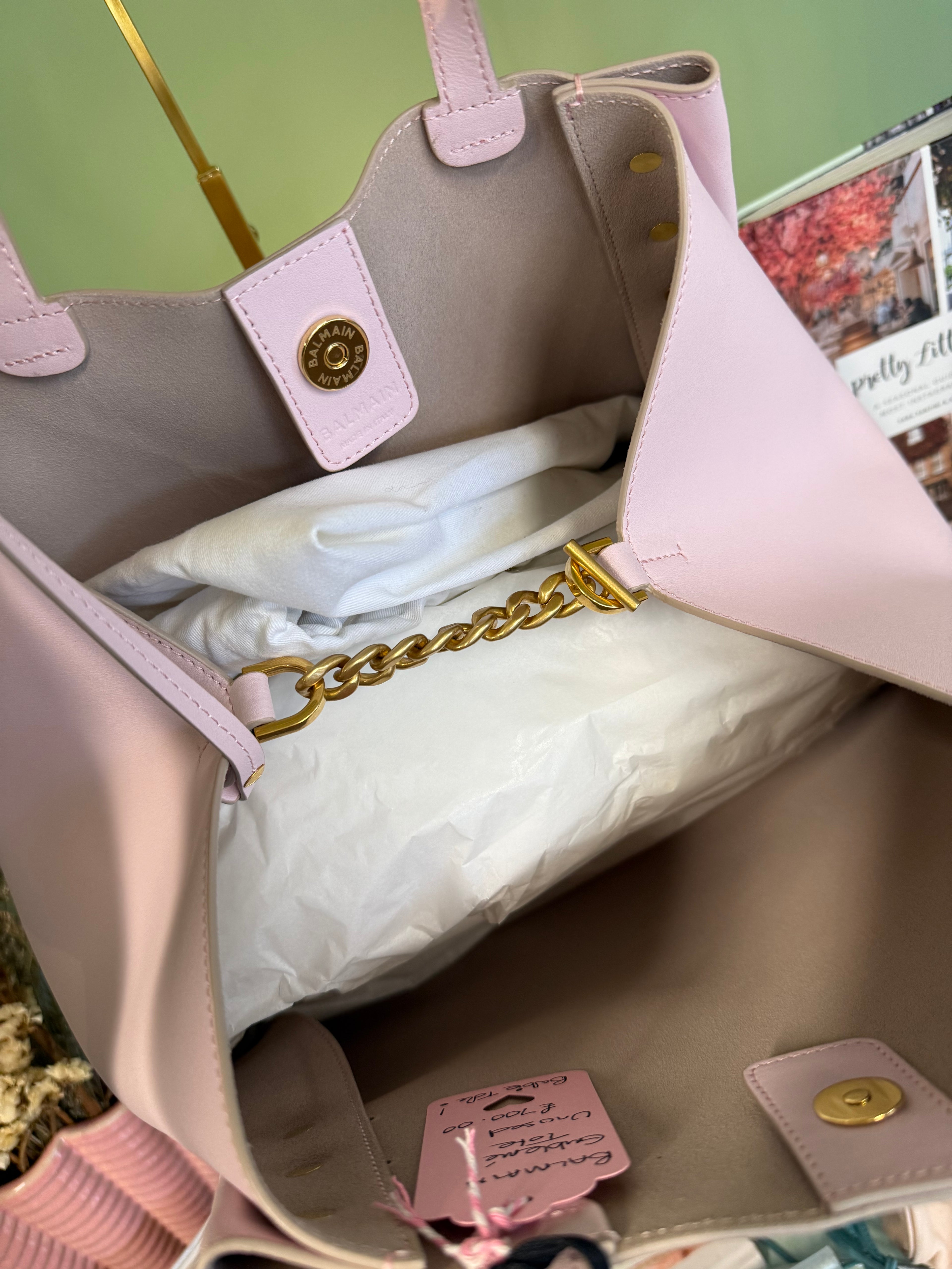 Balmain Emblème Tote