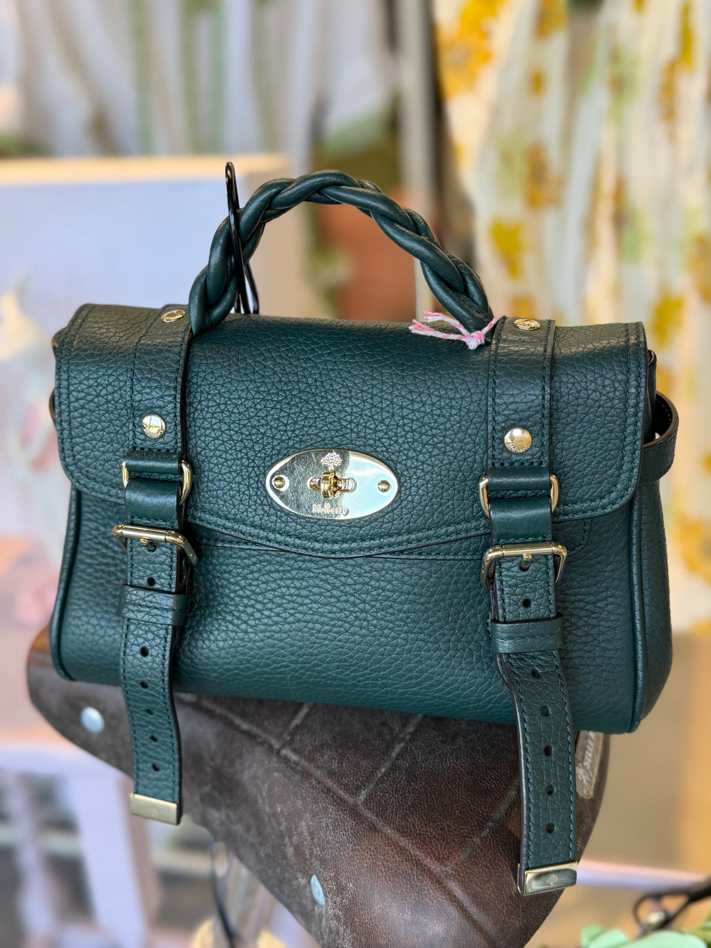 Mulberry Mini Alexa- Moss Green