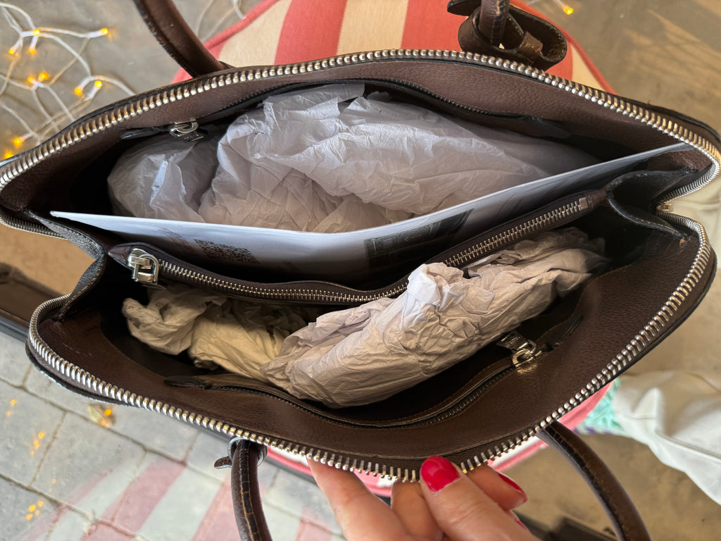 Prada Vitello Daino Tote