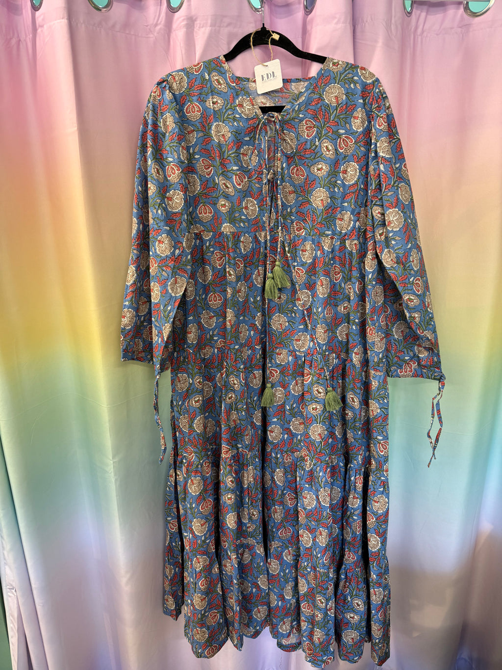 Essentials London Cotton Dress- one size