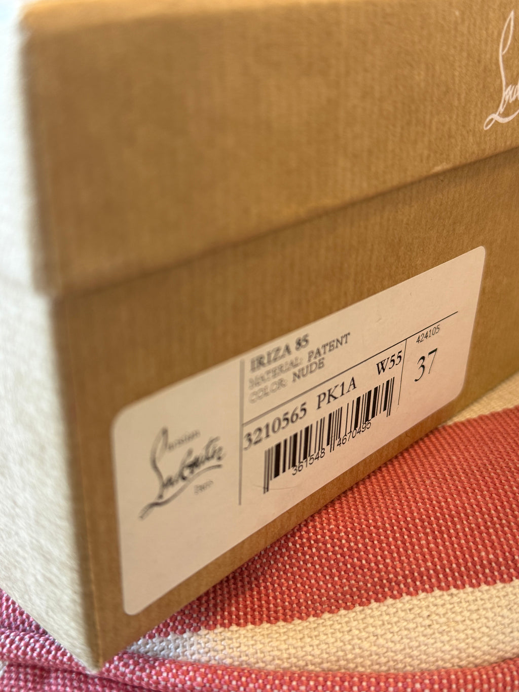 Christian Louboutin Iriza Heel UK37