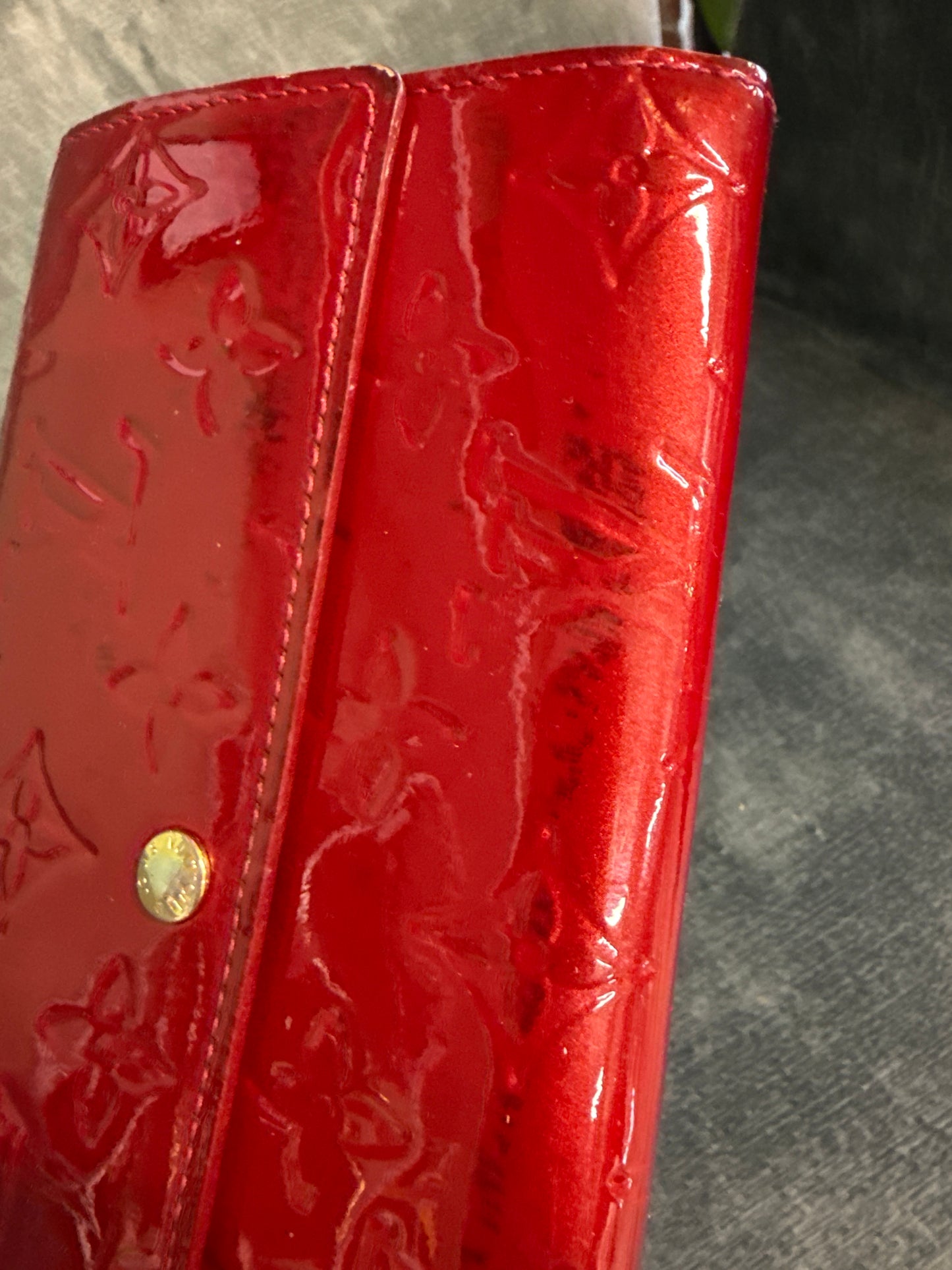 Louis Vuitton Vernais Cherry Sarah Wallet