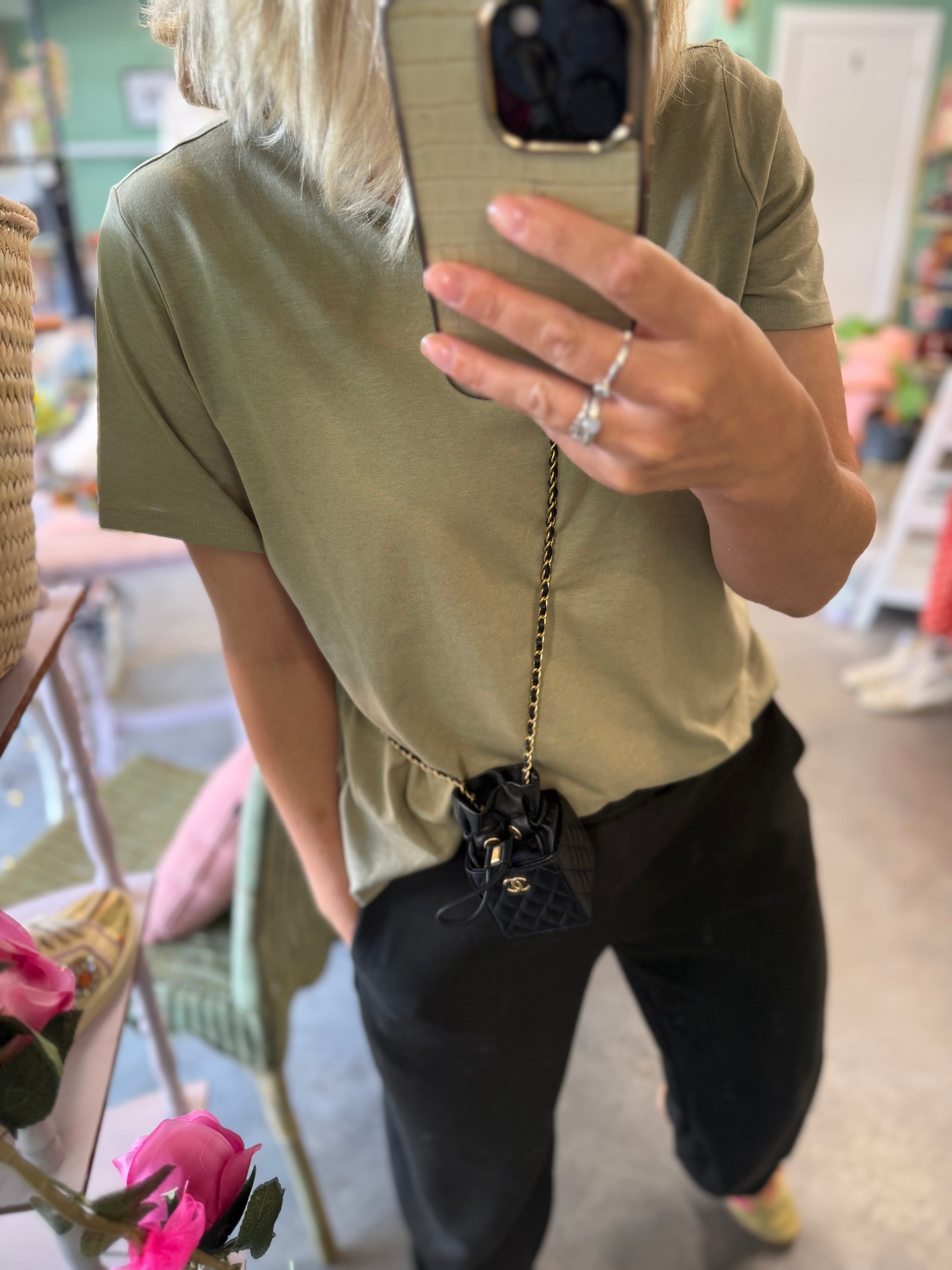 Chanel Micro Drawstring Vanity