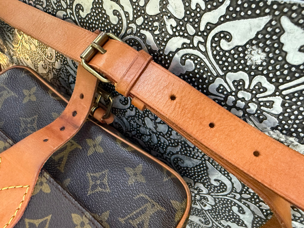 Louis Vuitton Vintage Monogram Cartouchière Crossbody Bag