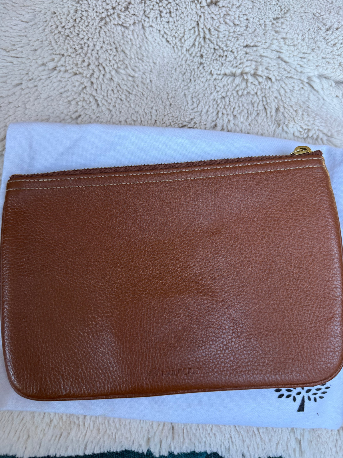 Mulberry Pouch- oak