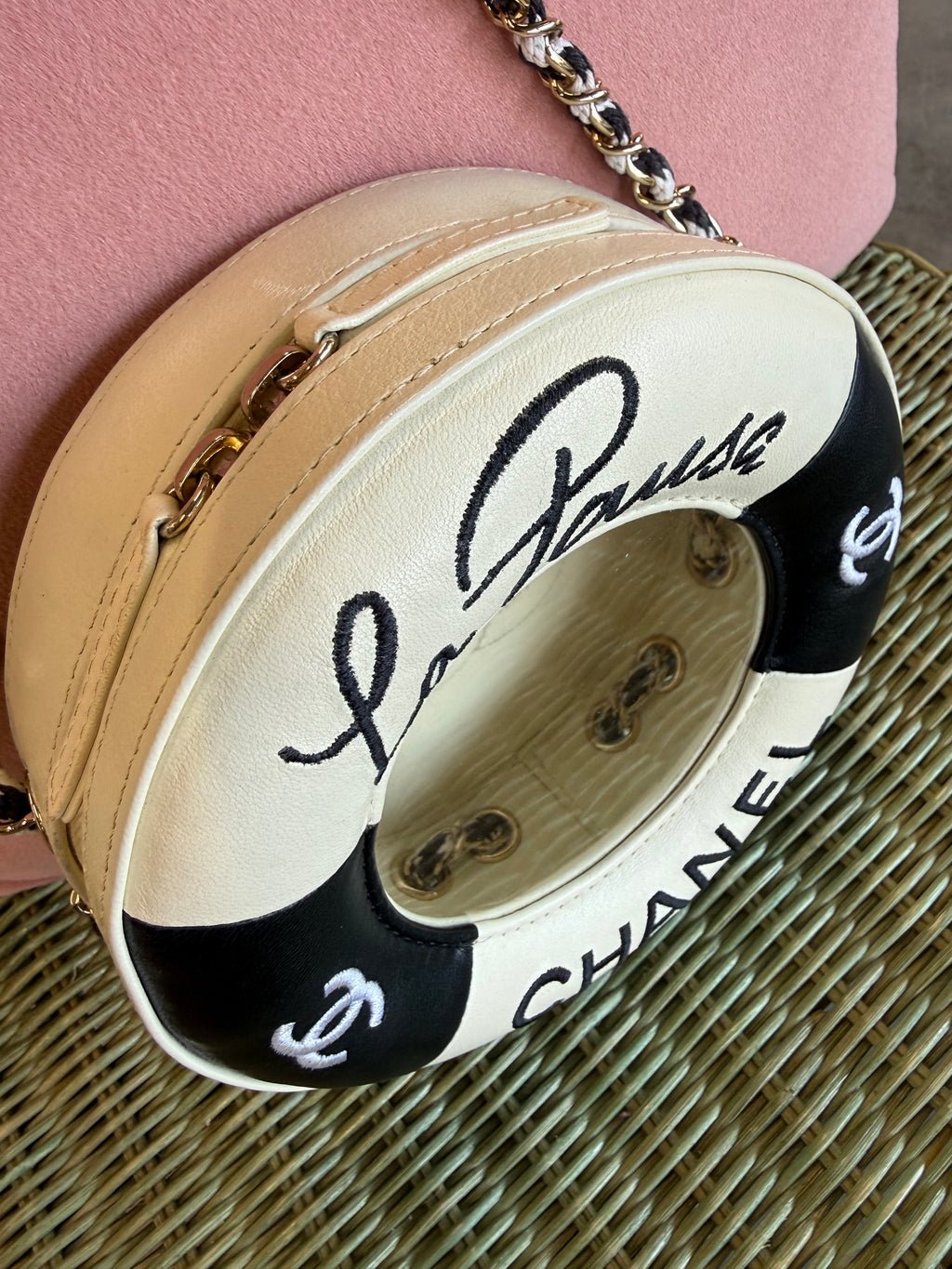 Chanel La Pausa Lifebuoy bag 2019 Karl Lagerfeld