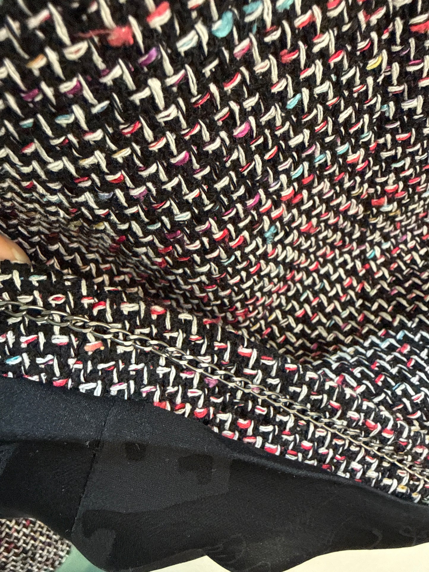 Chanel Cropped Tweed Jacket (8-10)