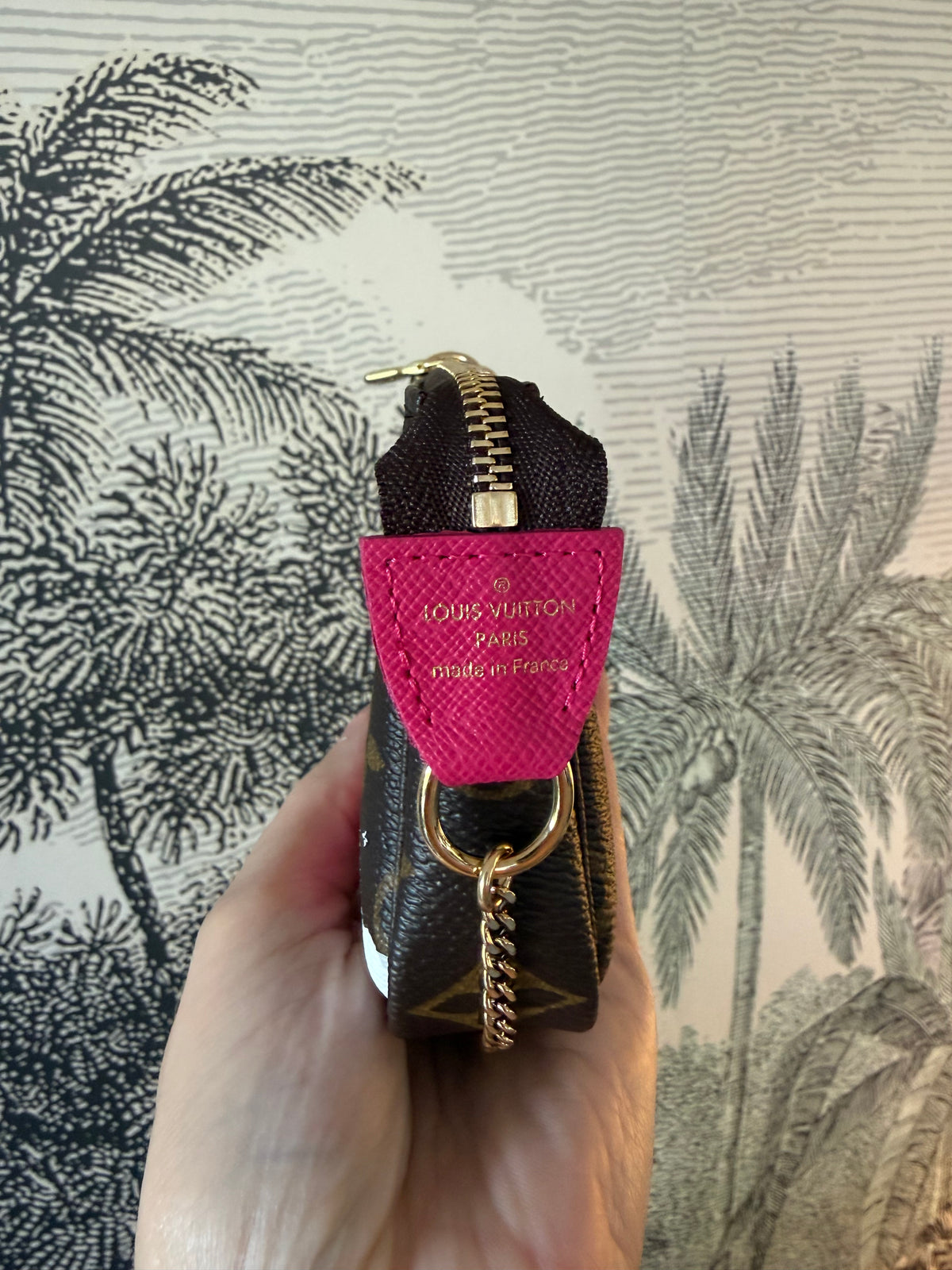 Louis Vuitton mini Pochette - Vivienne Courchevel - RARE 2019