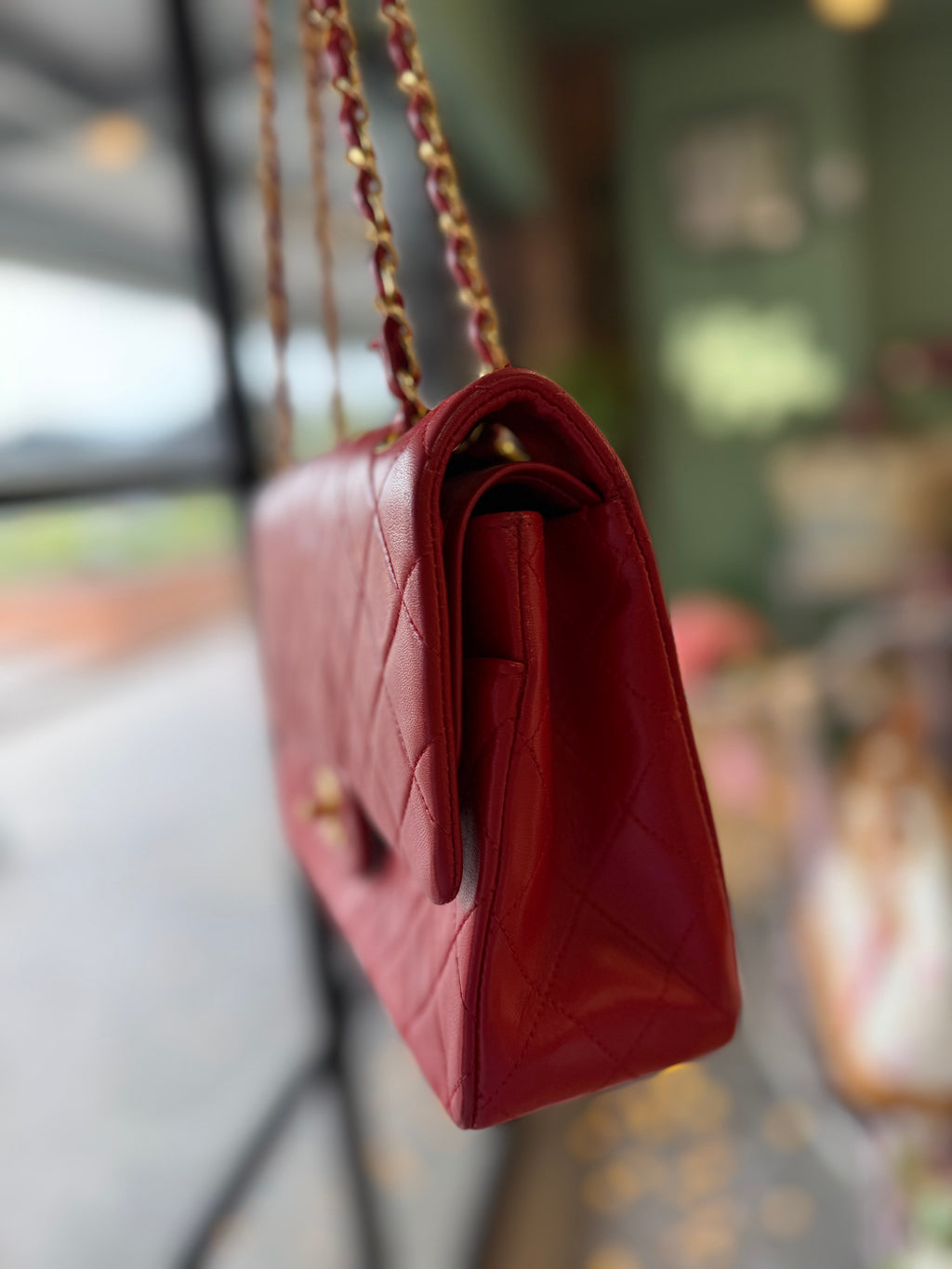 Chanel Classic Flap-24k gold