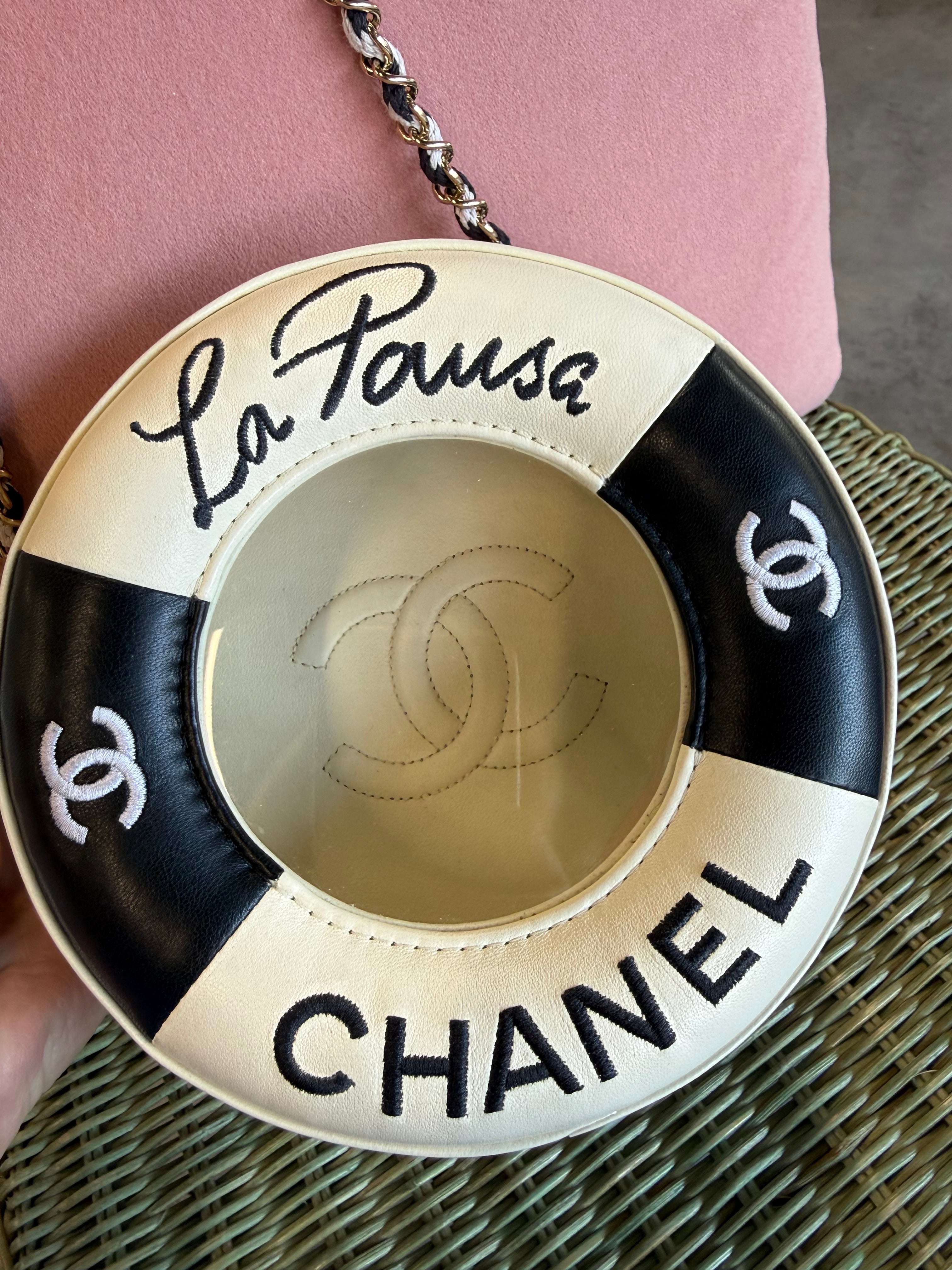 Chanel La Pausa Lifebuoy bag 2019 Karl Lagerfeld