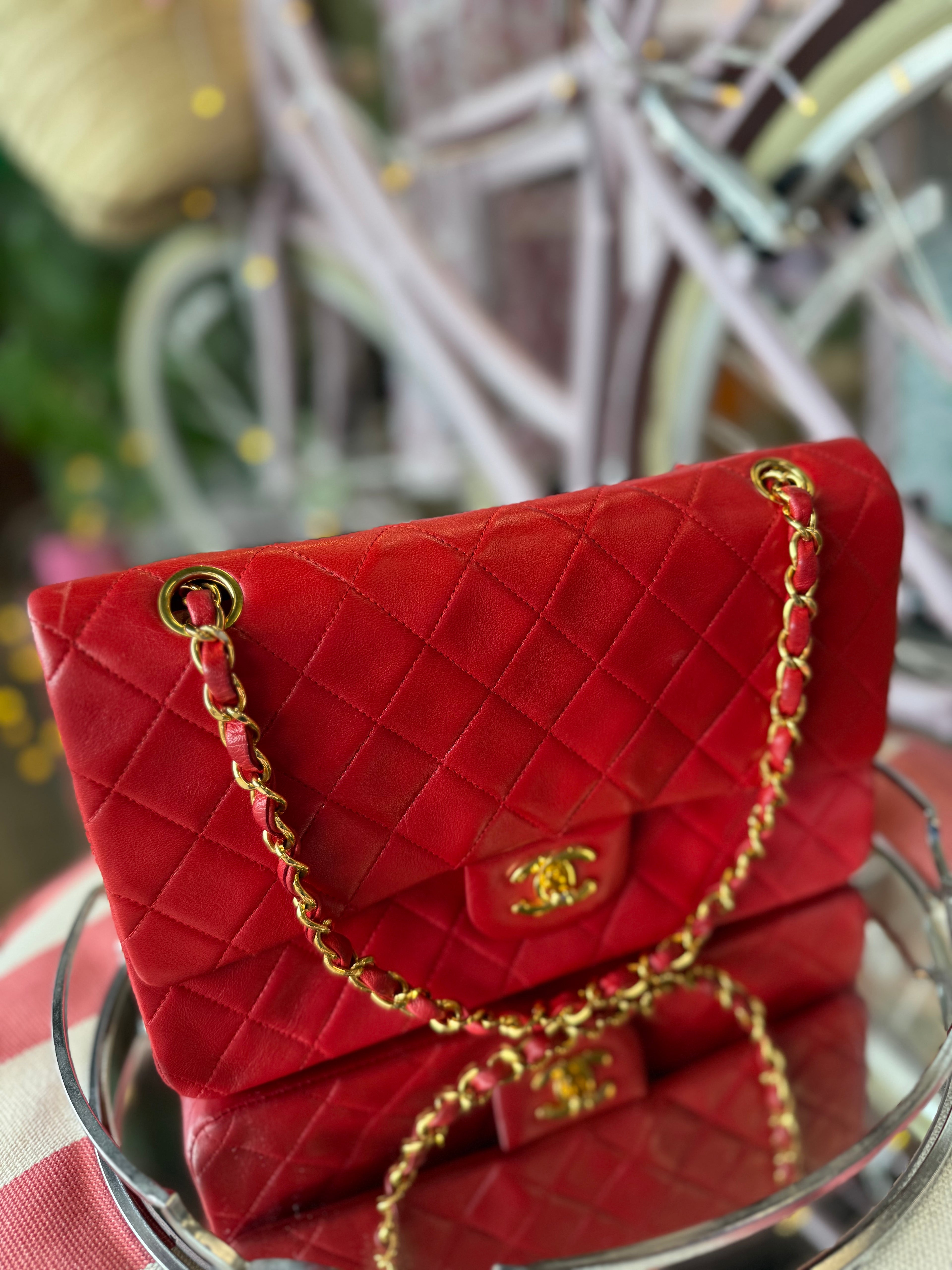 Chanel Classic Flap-24k gold