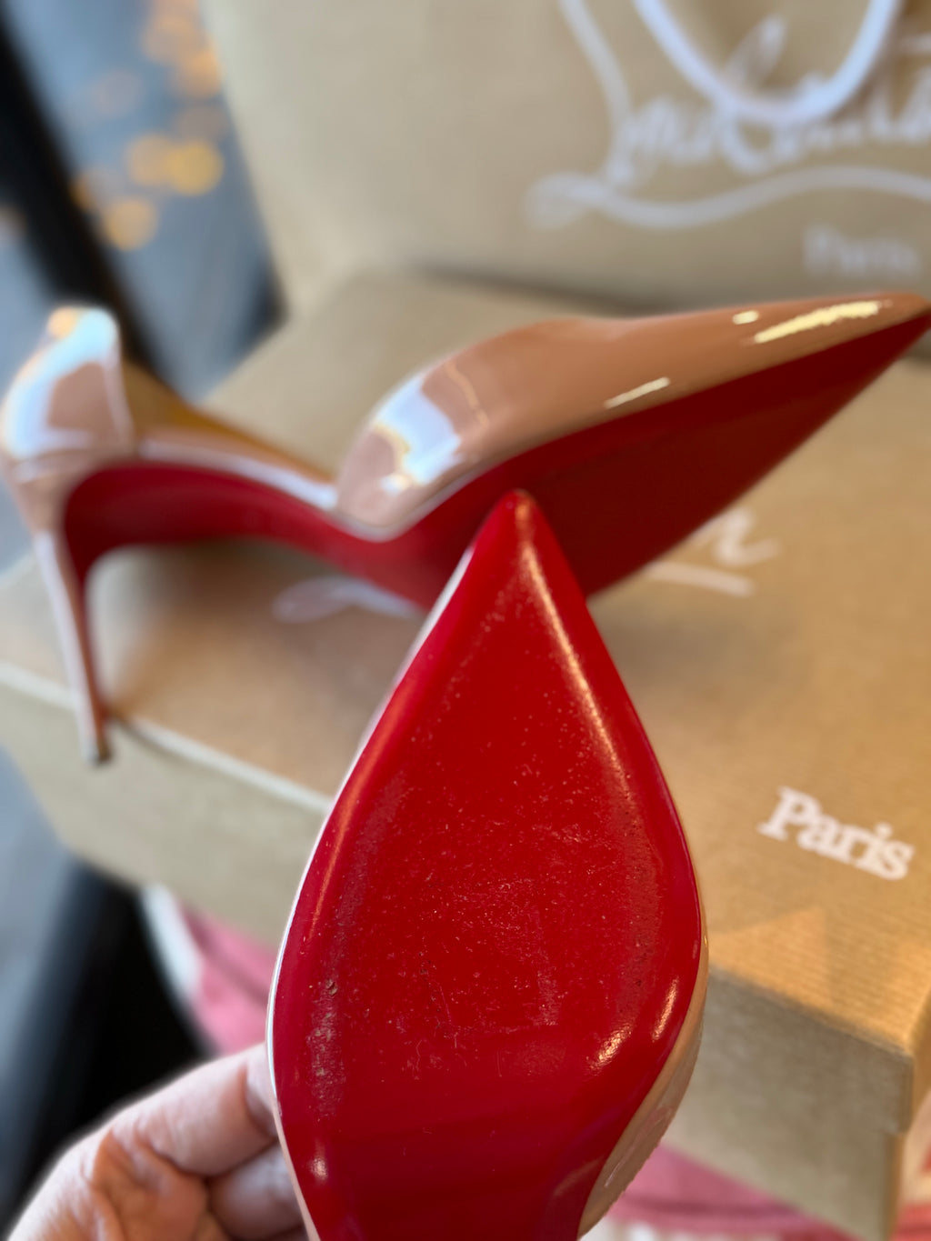 Christian Louboutin Iriza Heel UK37