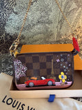 Louis Vuitton Vivienne Christmas Animation Paris Mini Pochette