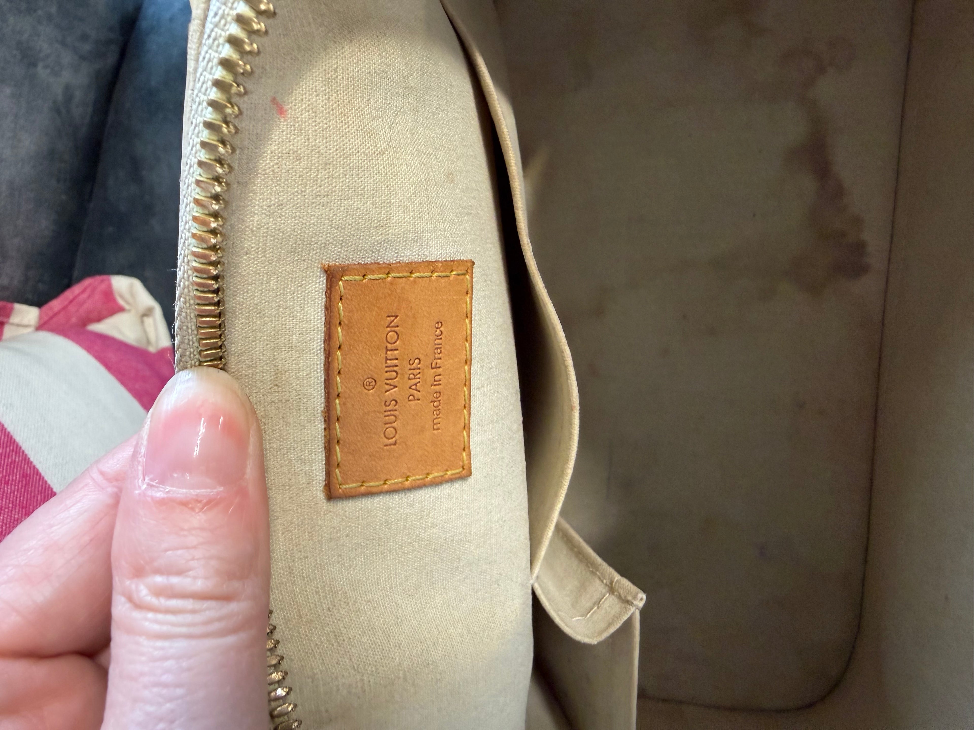 Louis Vuitton Alma PM Vernais Beige