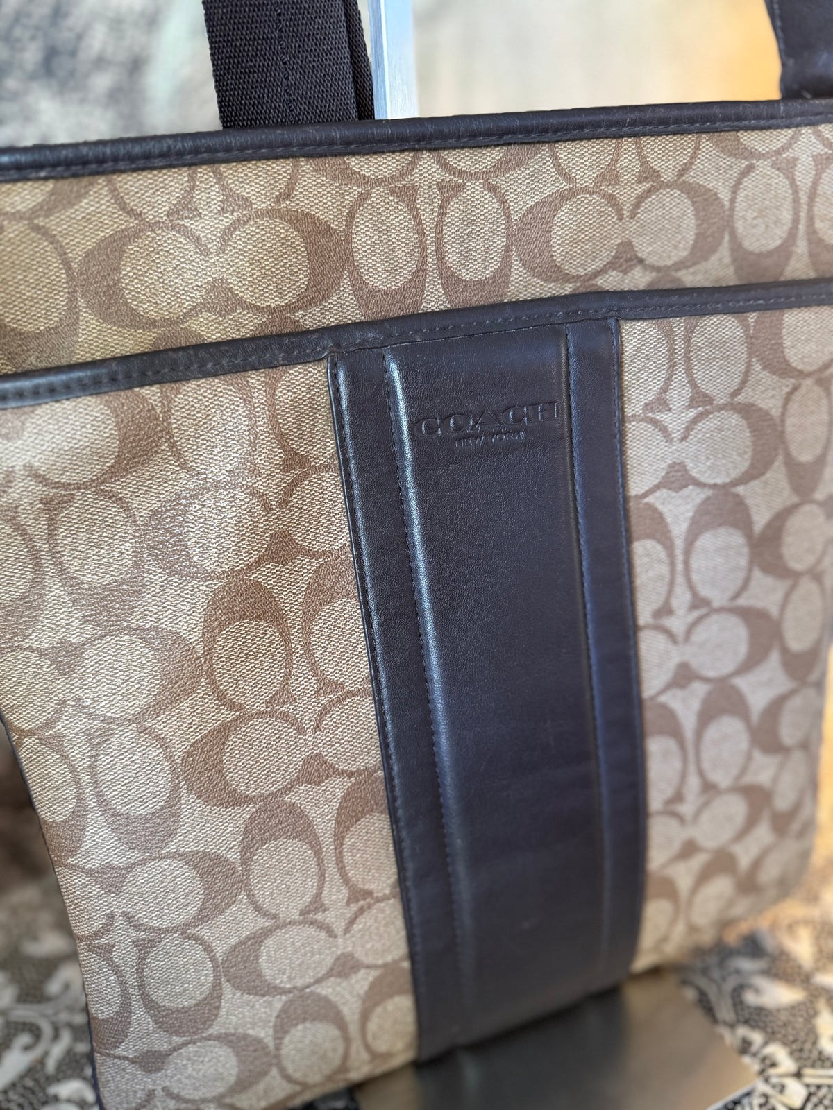 Coach Signature Large Crossbody Bag