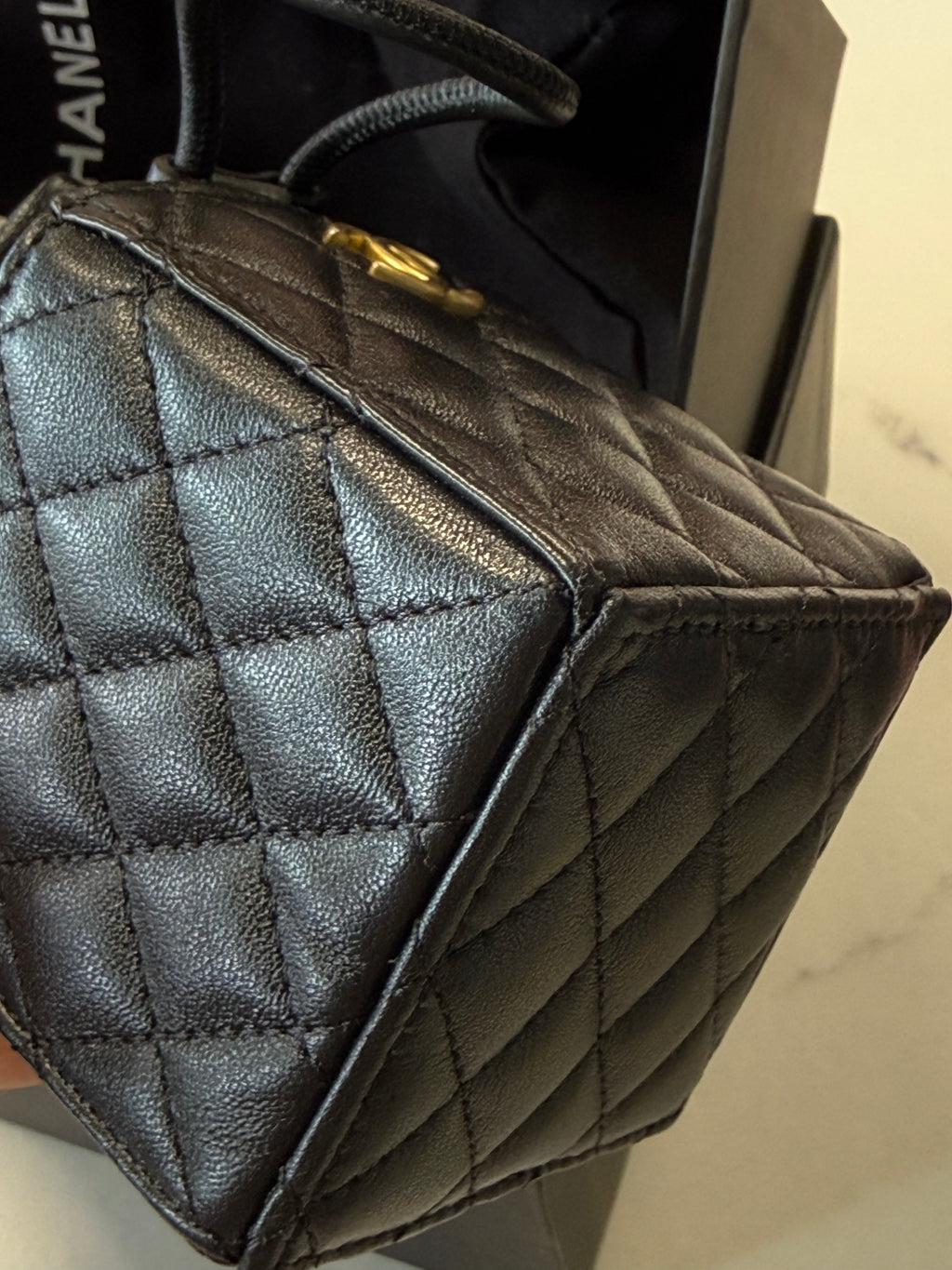 Chanel Micro Drawstring Vanity