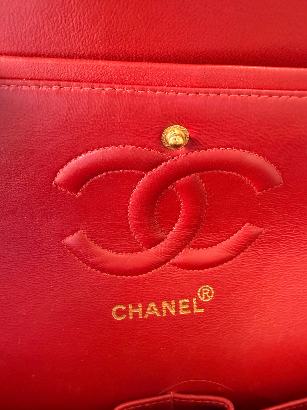 Chanel Classic Flap-24k gold