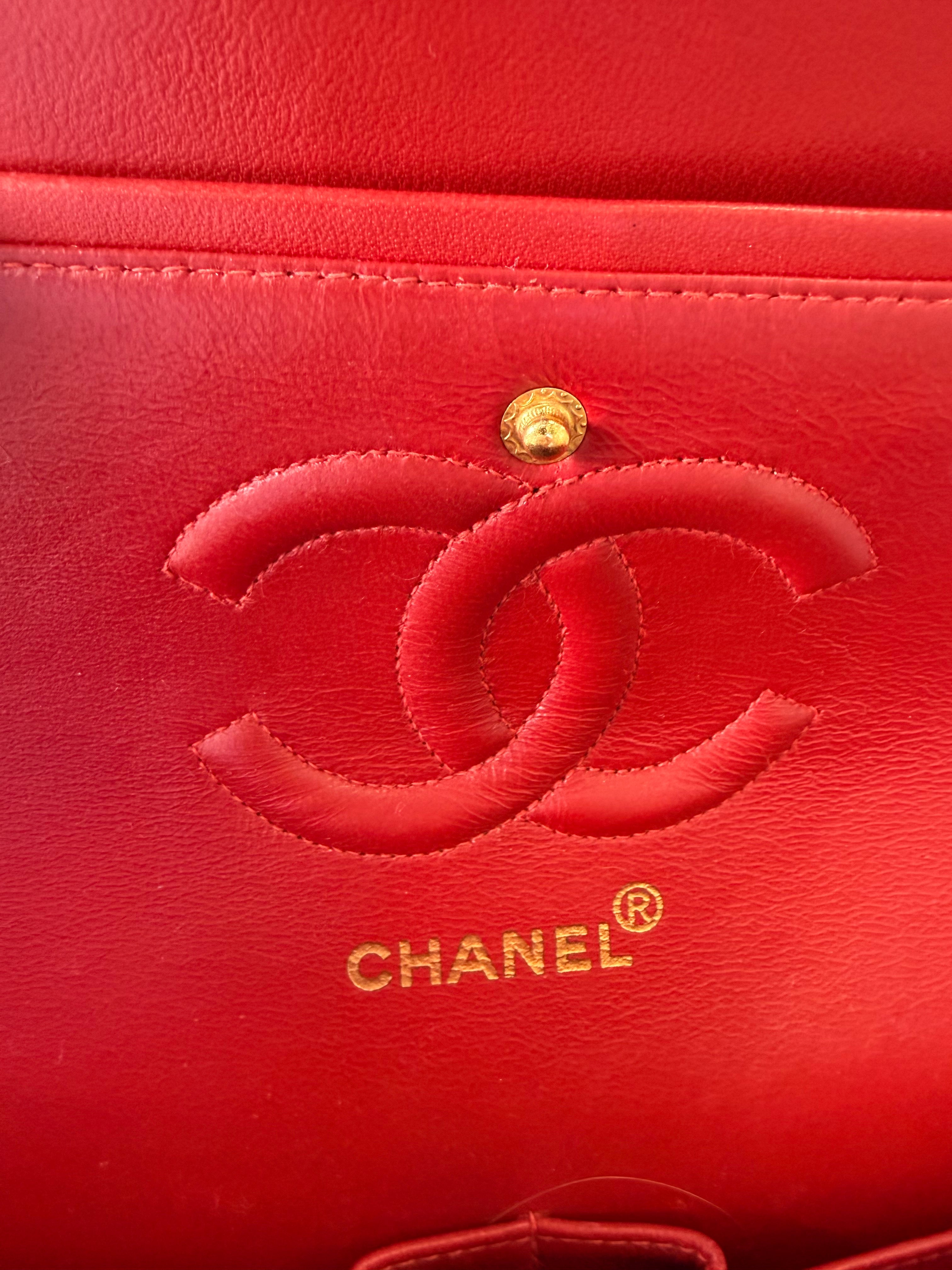 Chanel Classic Flap-24k gold