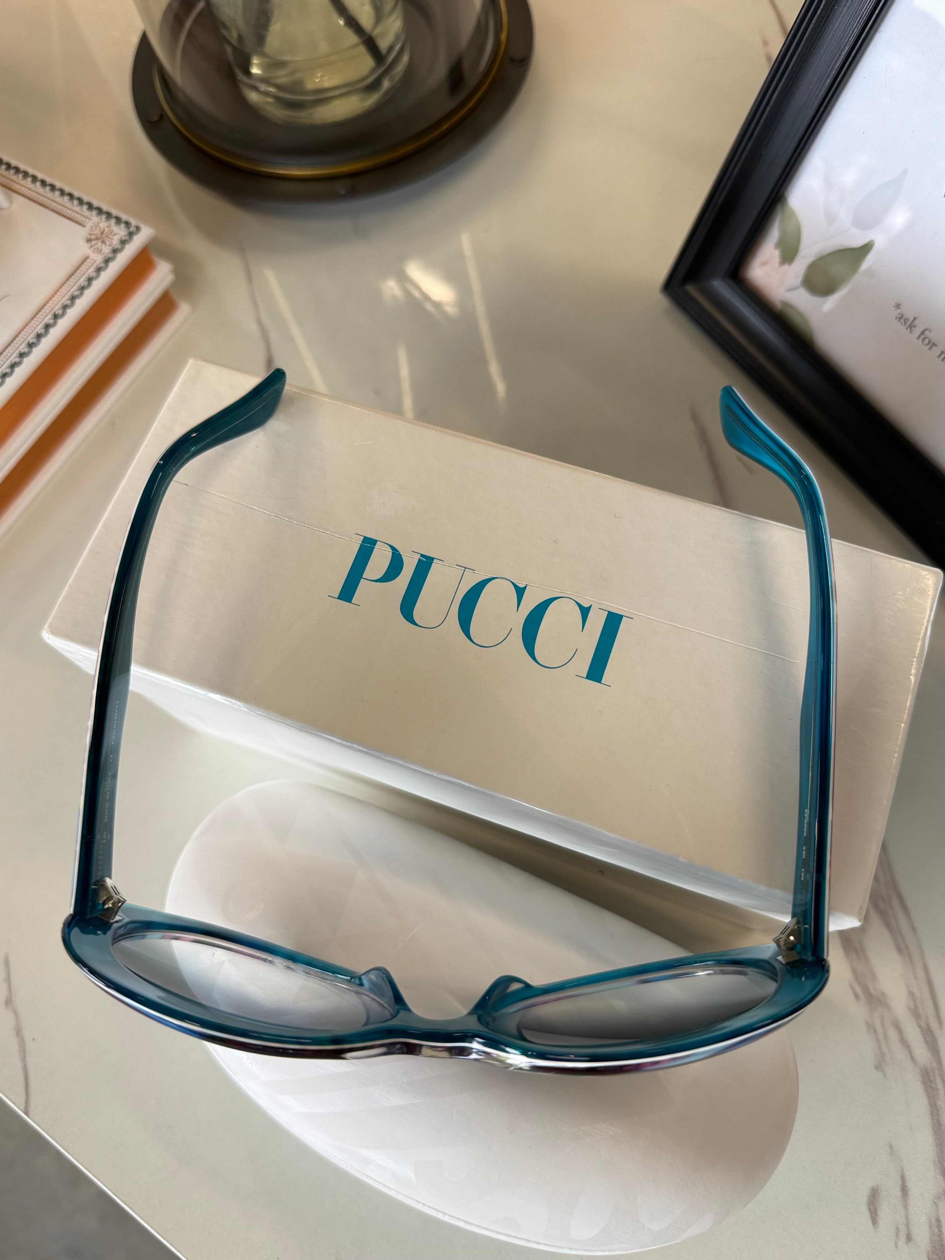 Pucci Oversized Round Sunglasses