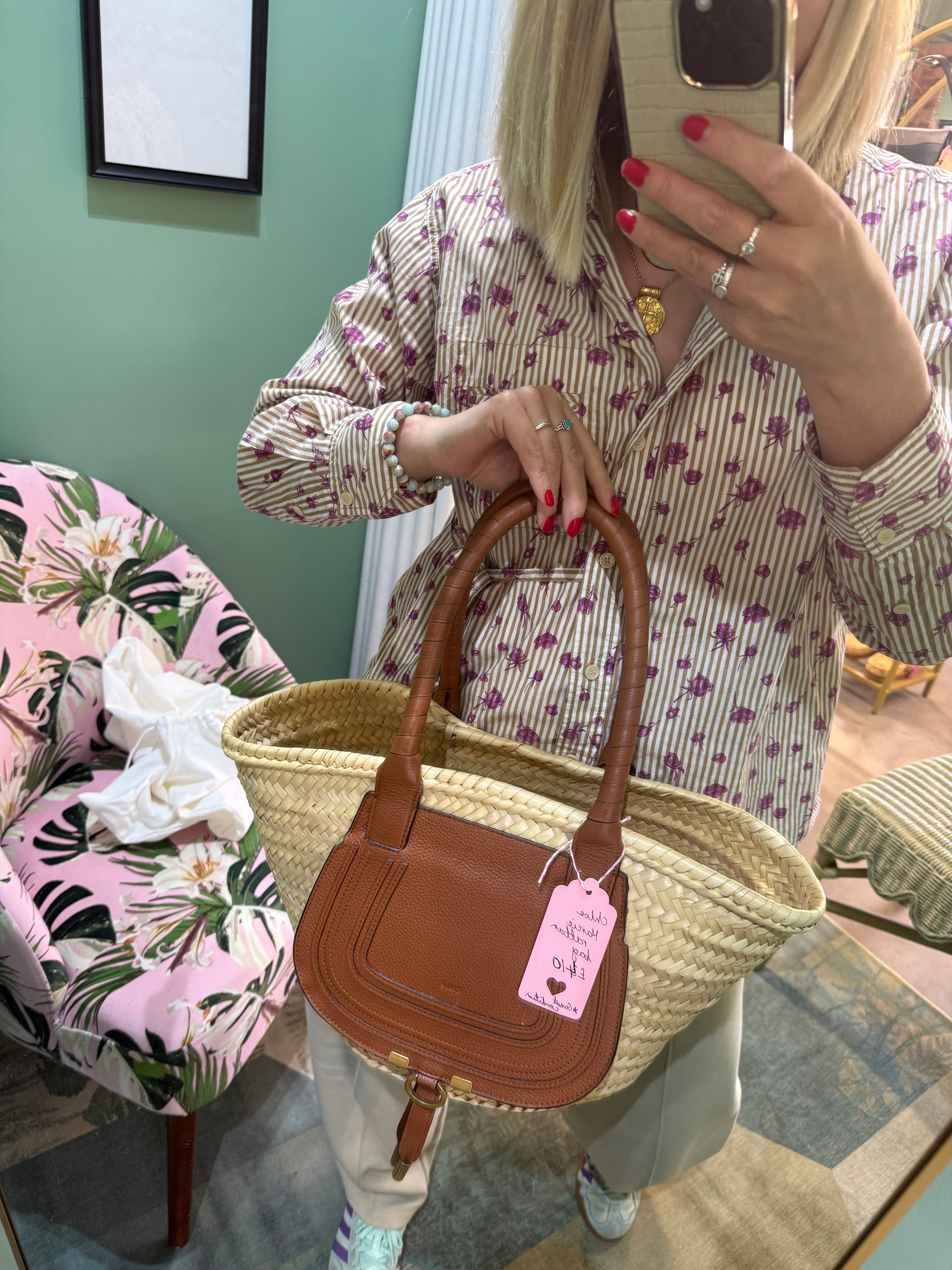 Chloe Marcie Basket Bag