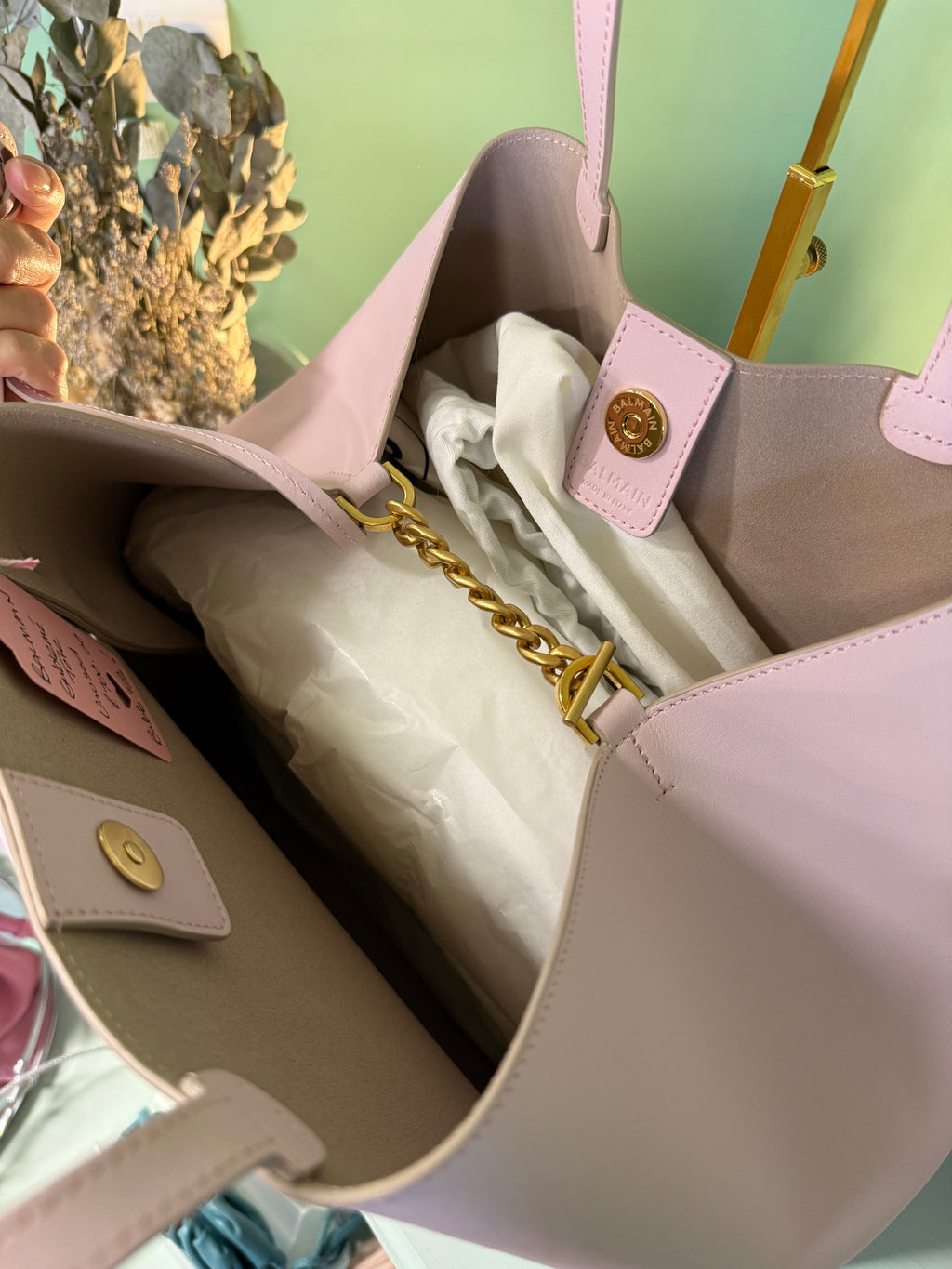 Balmain Emblème Tote