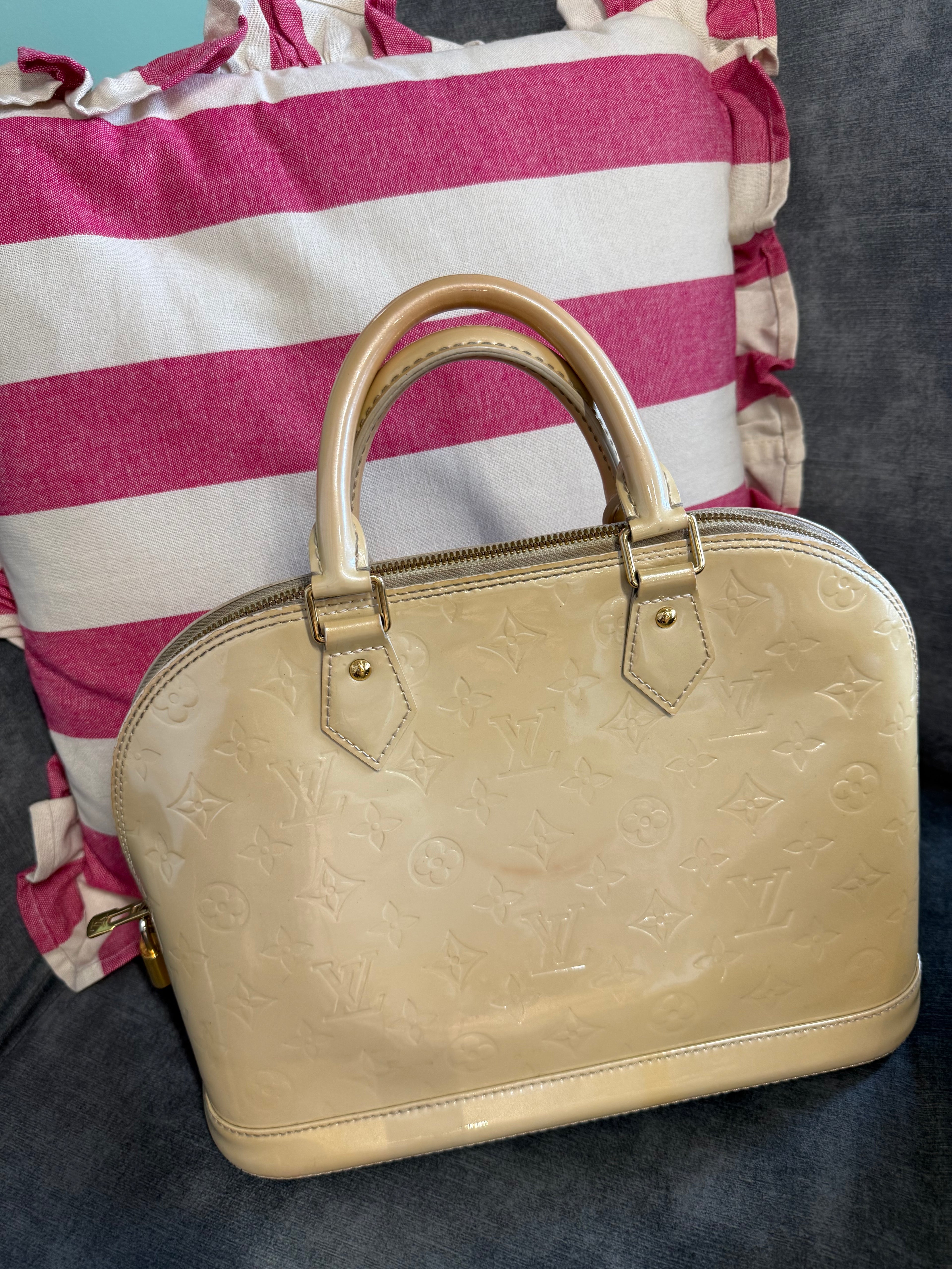 Louis Vuitton Alma PM Vernais Beige