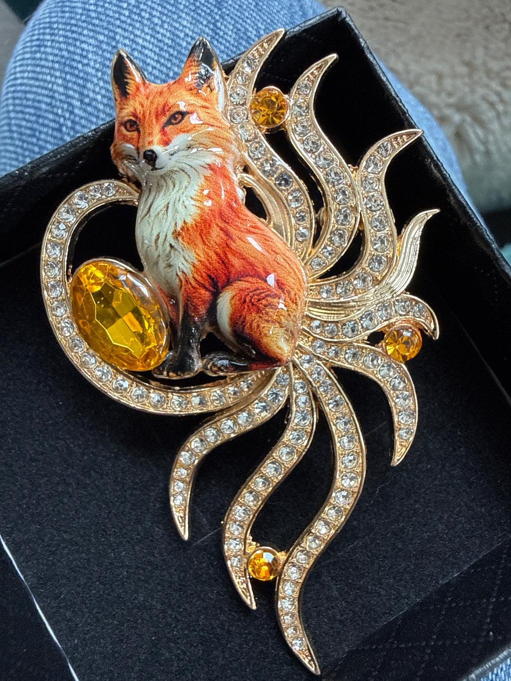 Fox Brooch