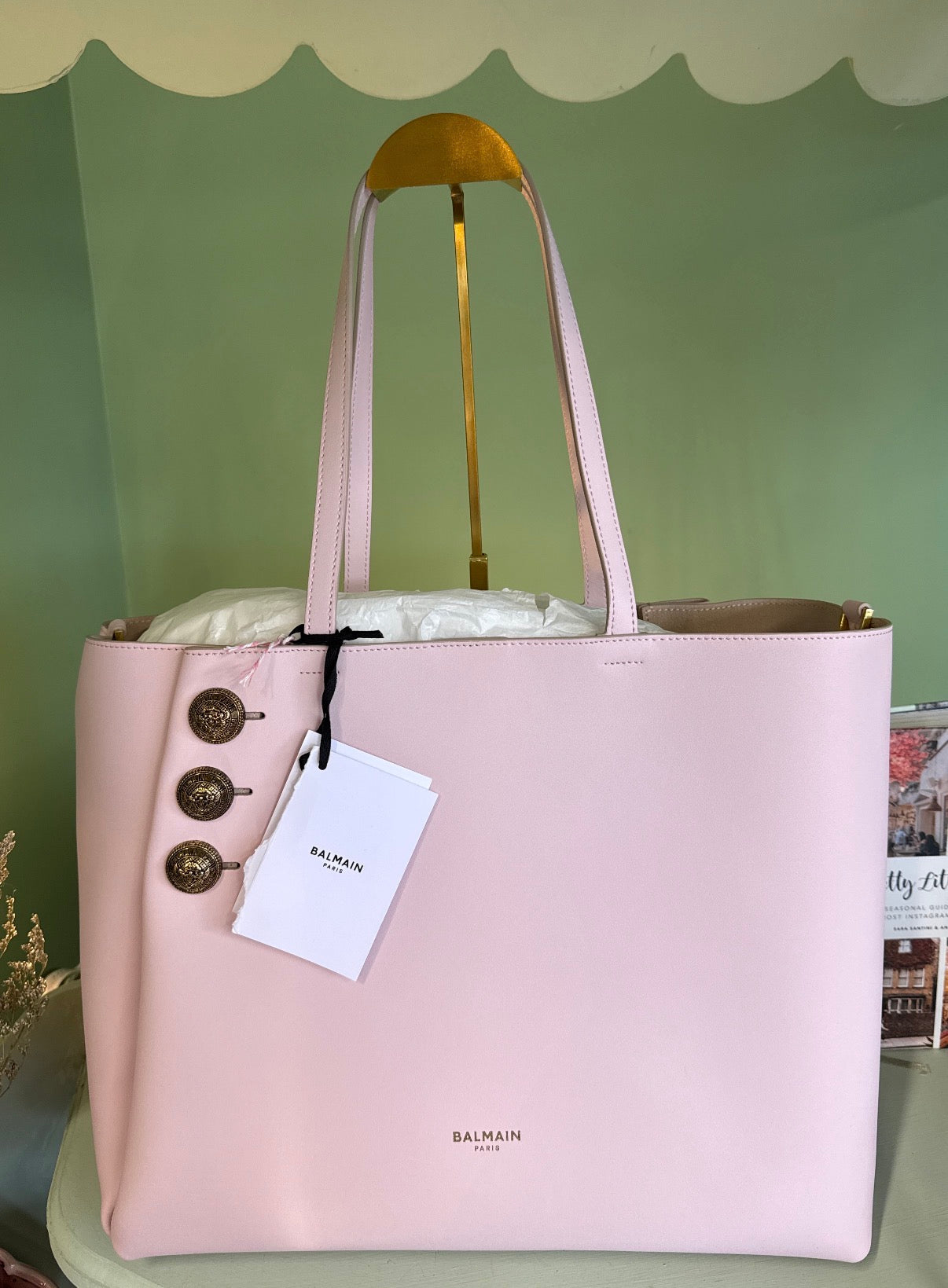 Balmain Emblème Tote