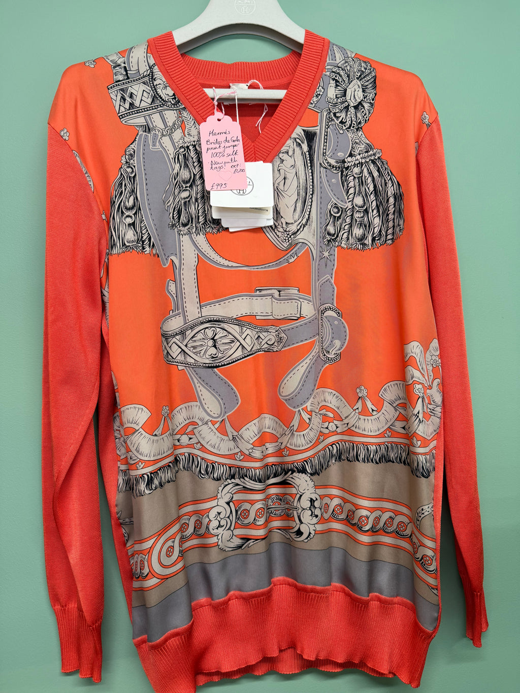 Hermès Brides De Gala Jumper UK38