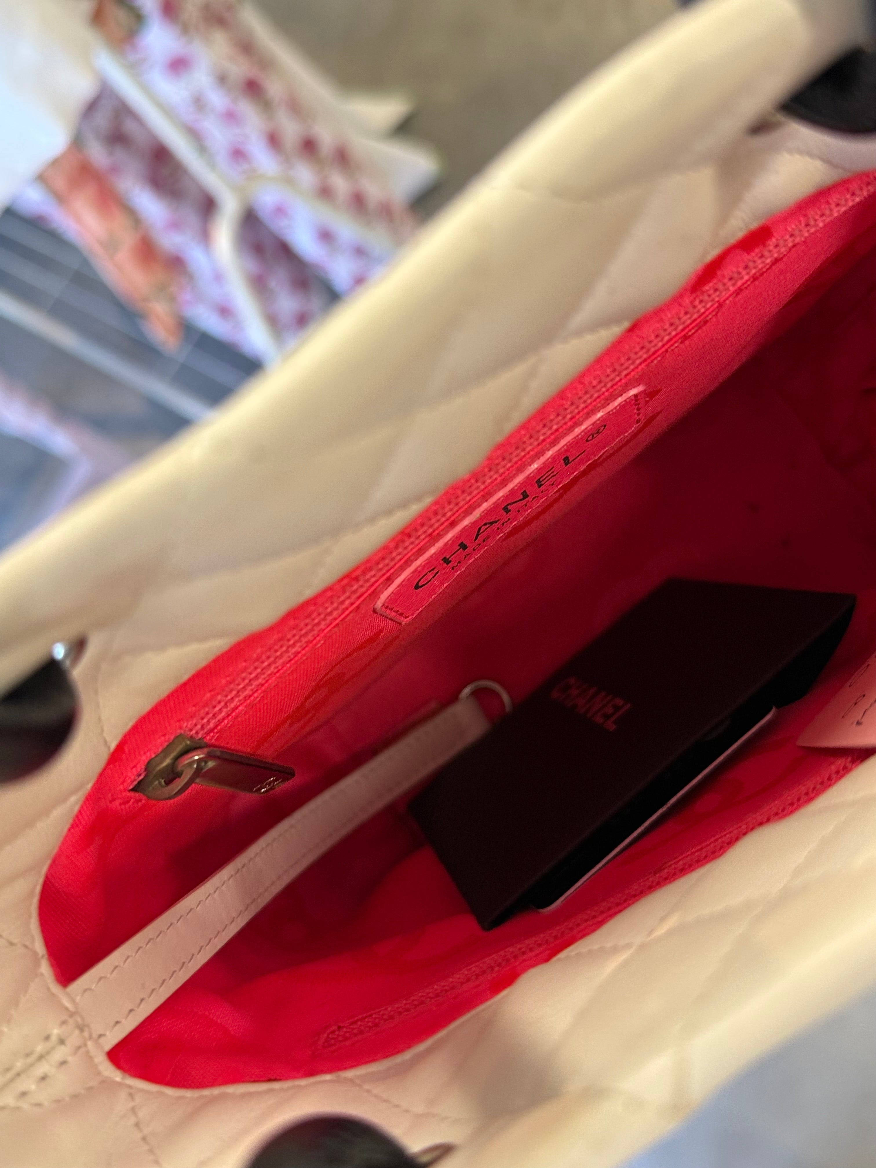 Chanel Cambon Ligne Small Tote – Black & White