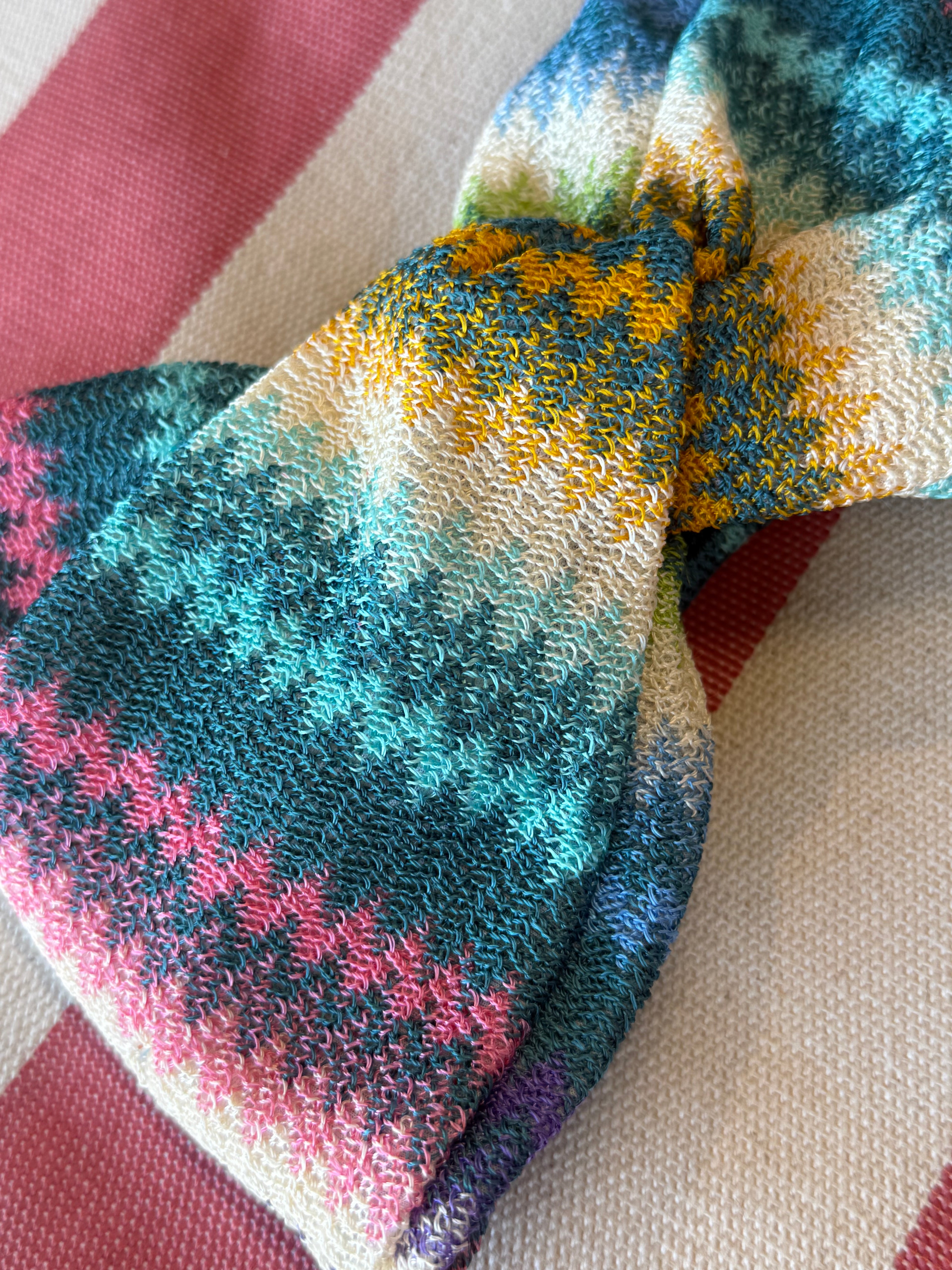 Missoni knot knit Headband