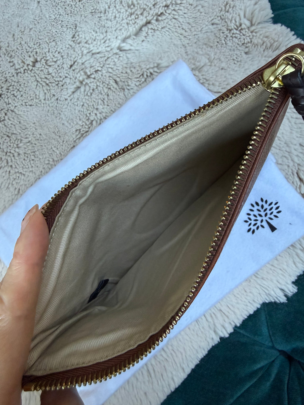 Mulberry Pouch- oak