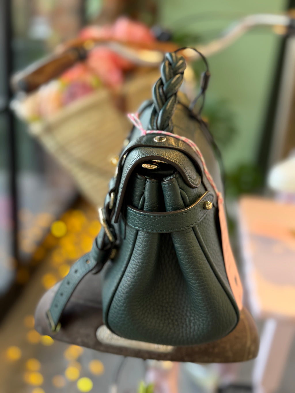 Mulberry Mini Alexa- Moss Green
