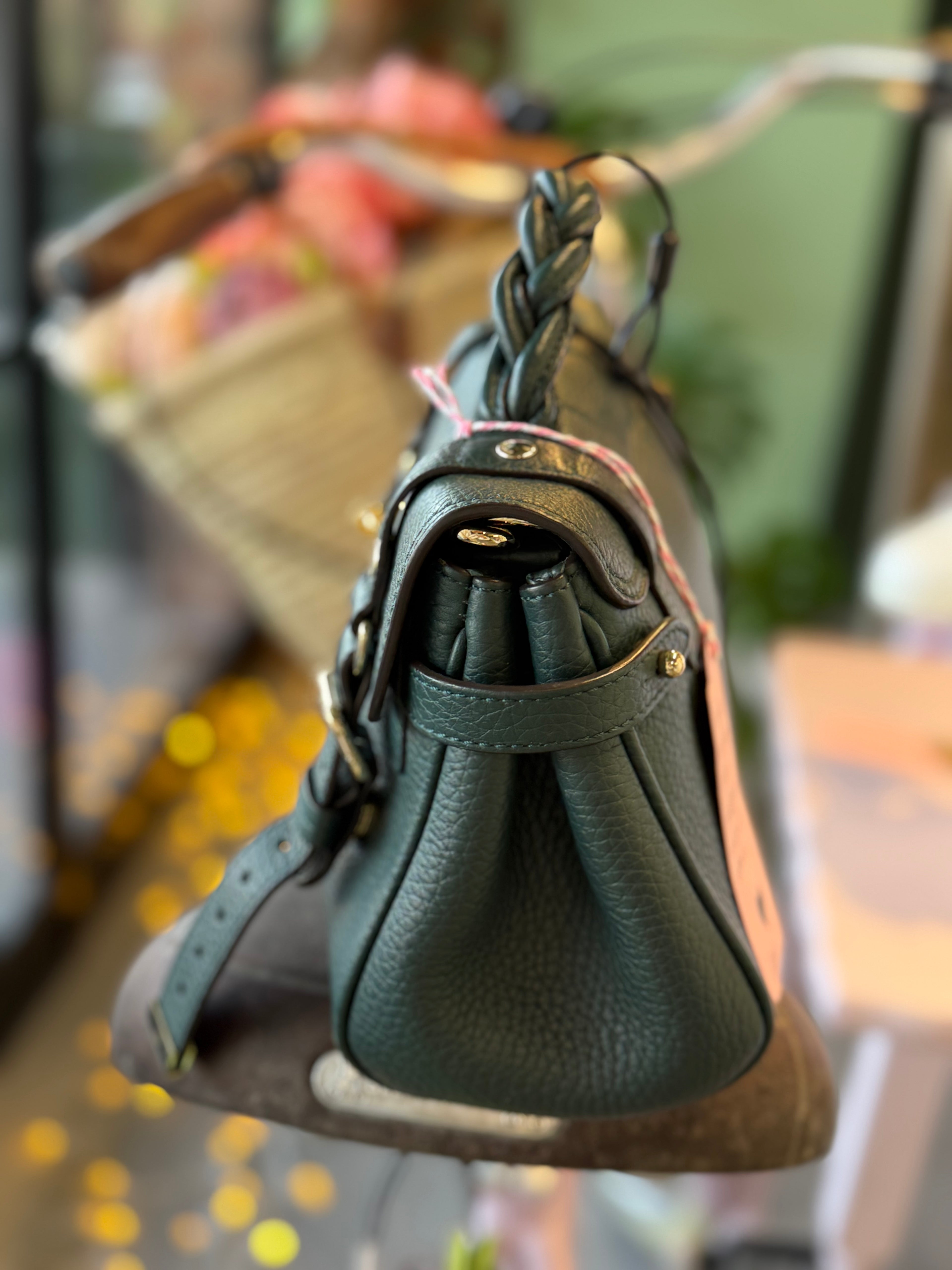 Mulberry Mini Alexa- Moss Green