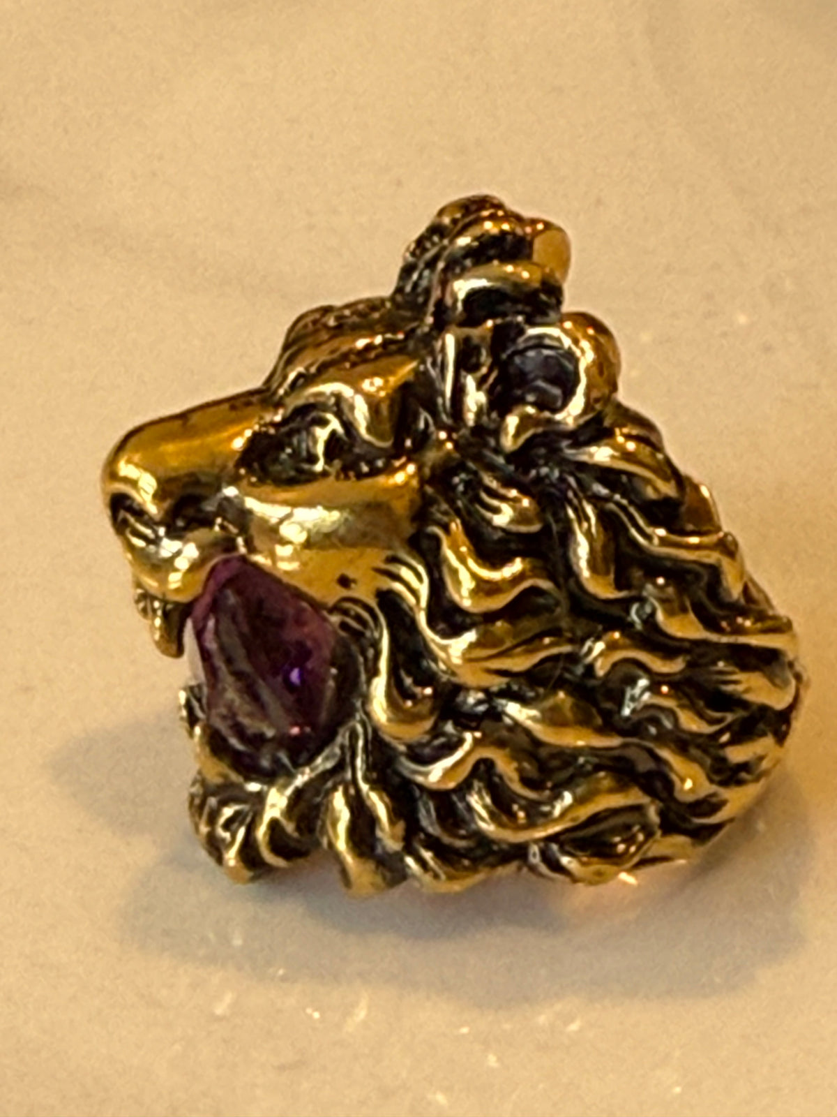 Gucci Lionhead Ring
