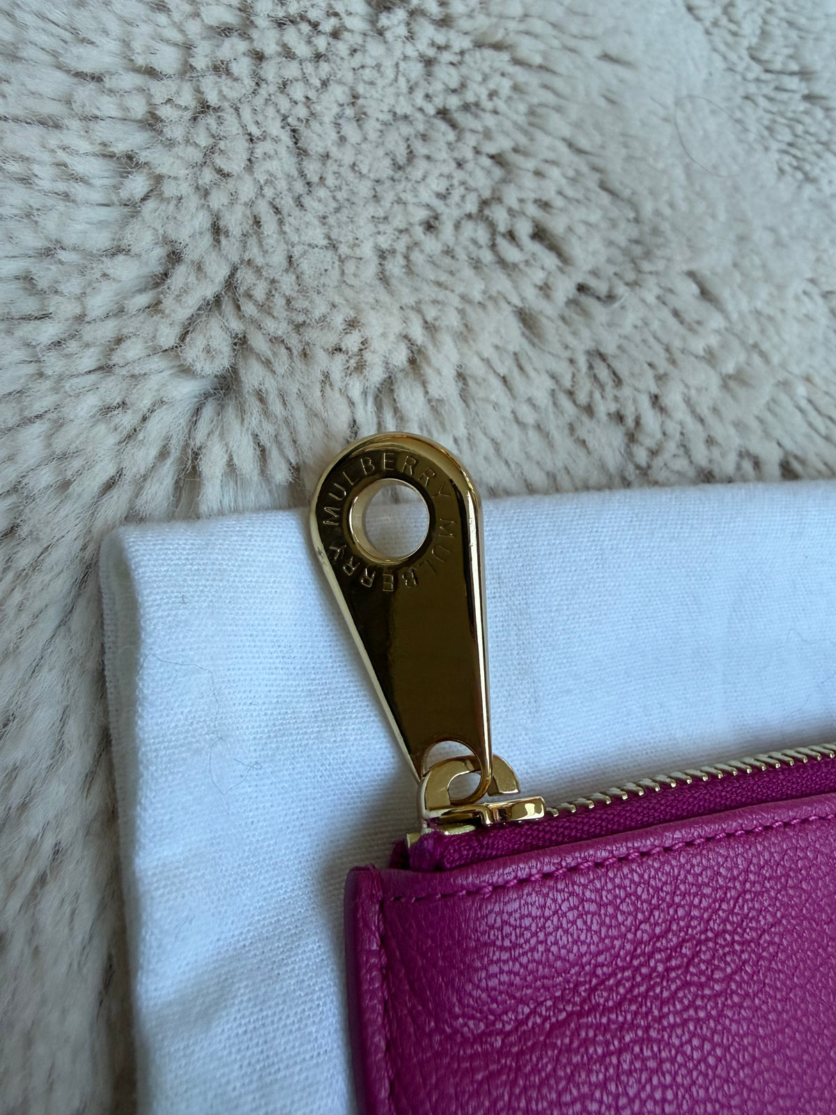 Mulberry pouch - pink