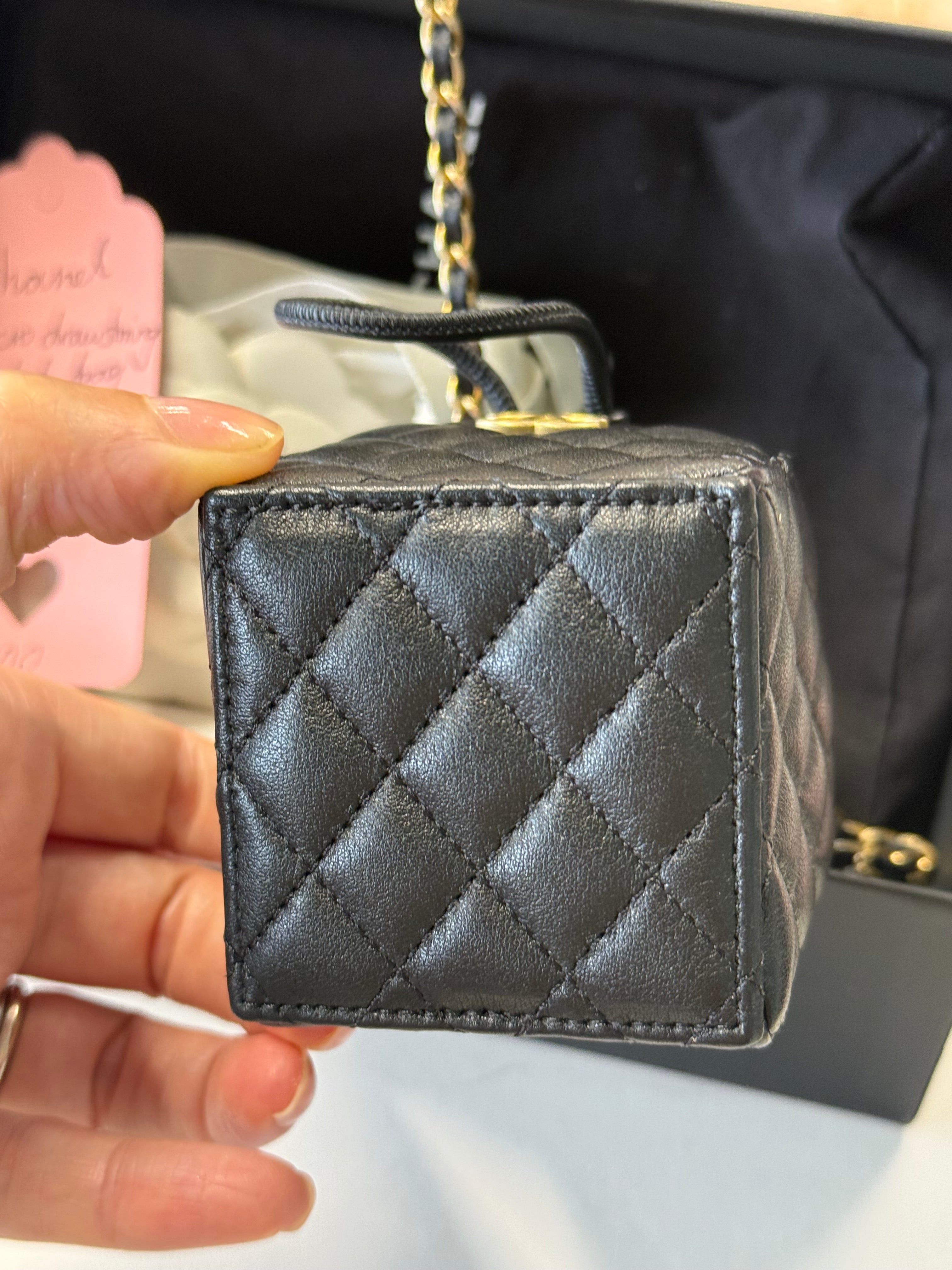 Chanel Micro Drawstring Vanity