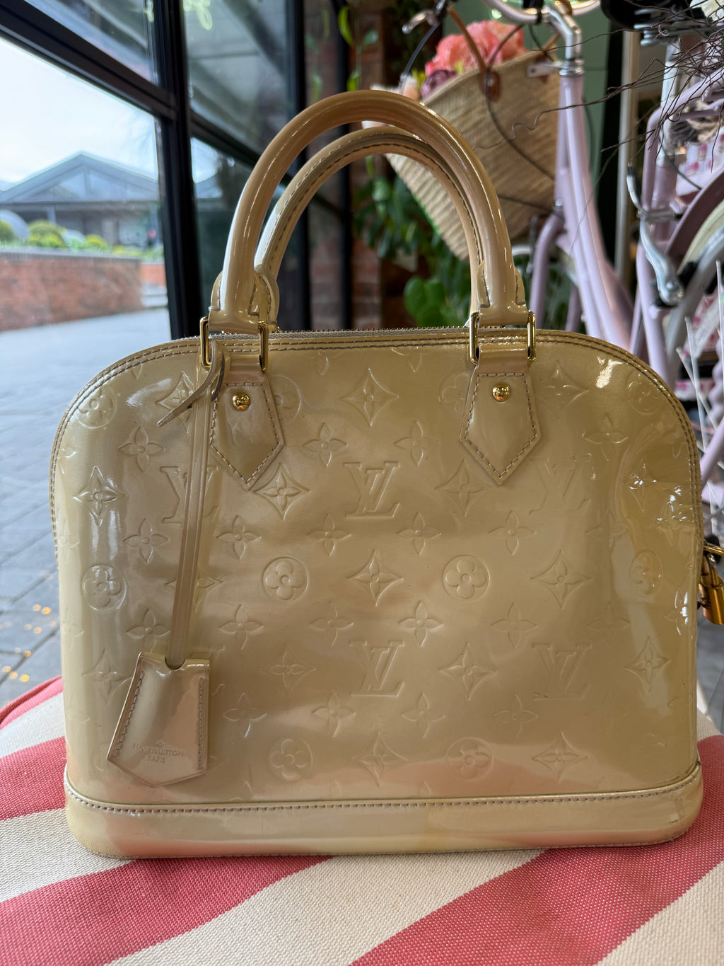 Louis Vuitton Alma PM Vernais Beige