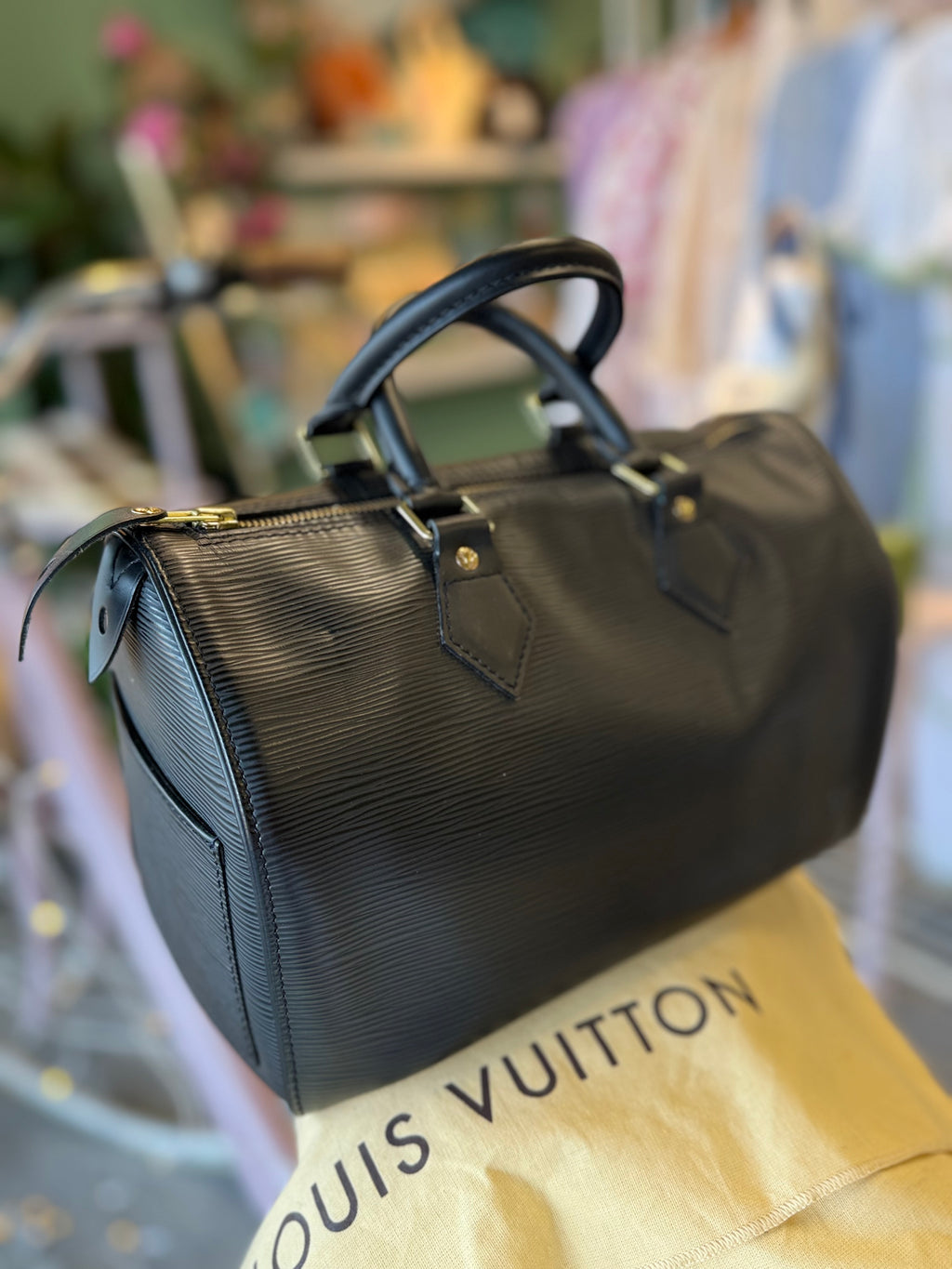 Louis Vuitton Speedy 25 Epi Leather