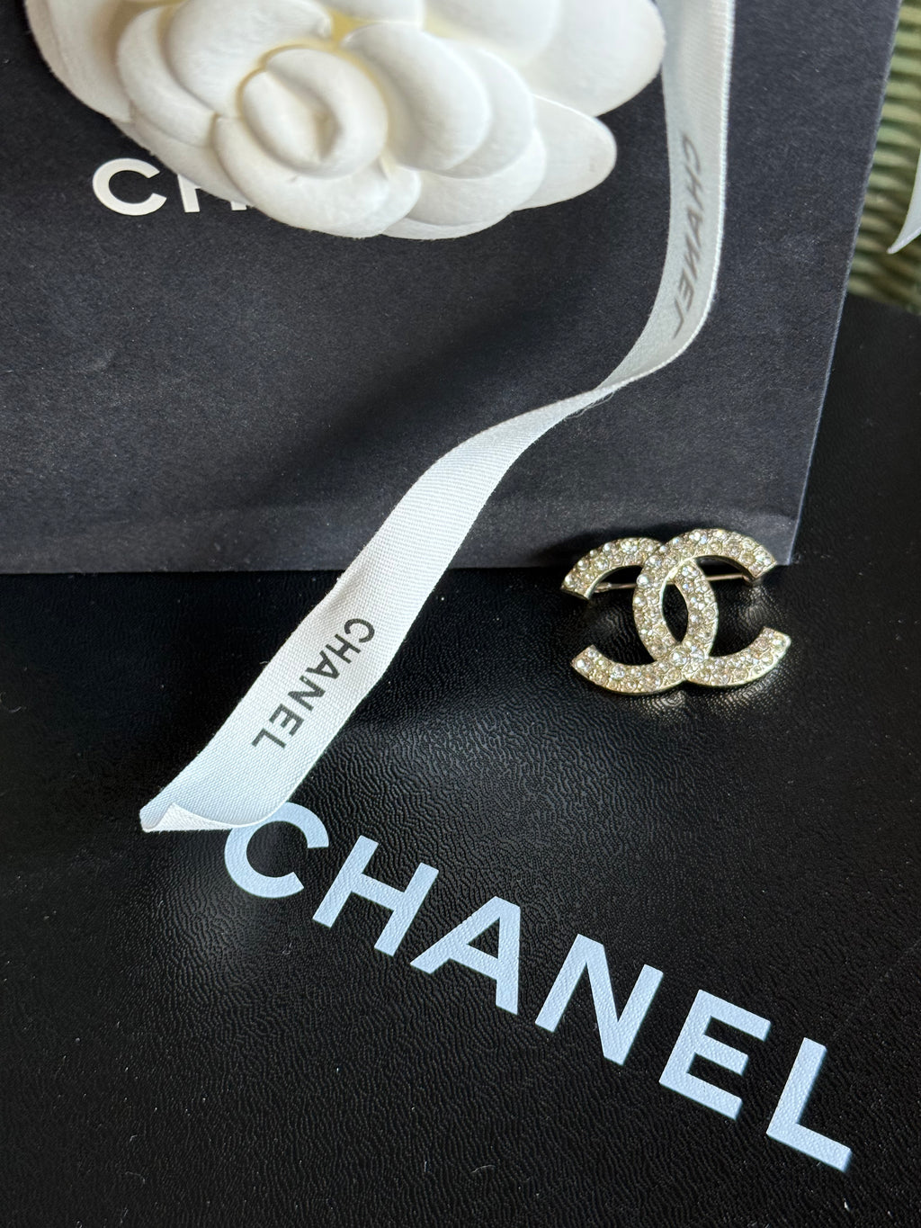 Chanel CC Brooch