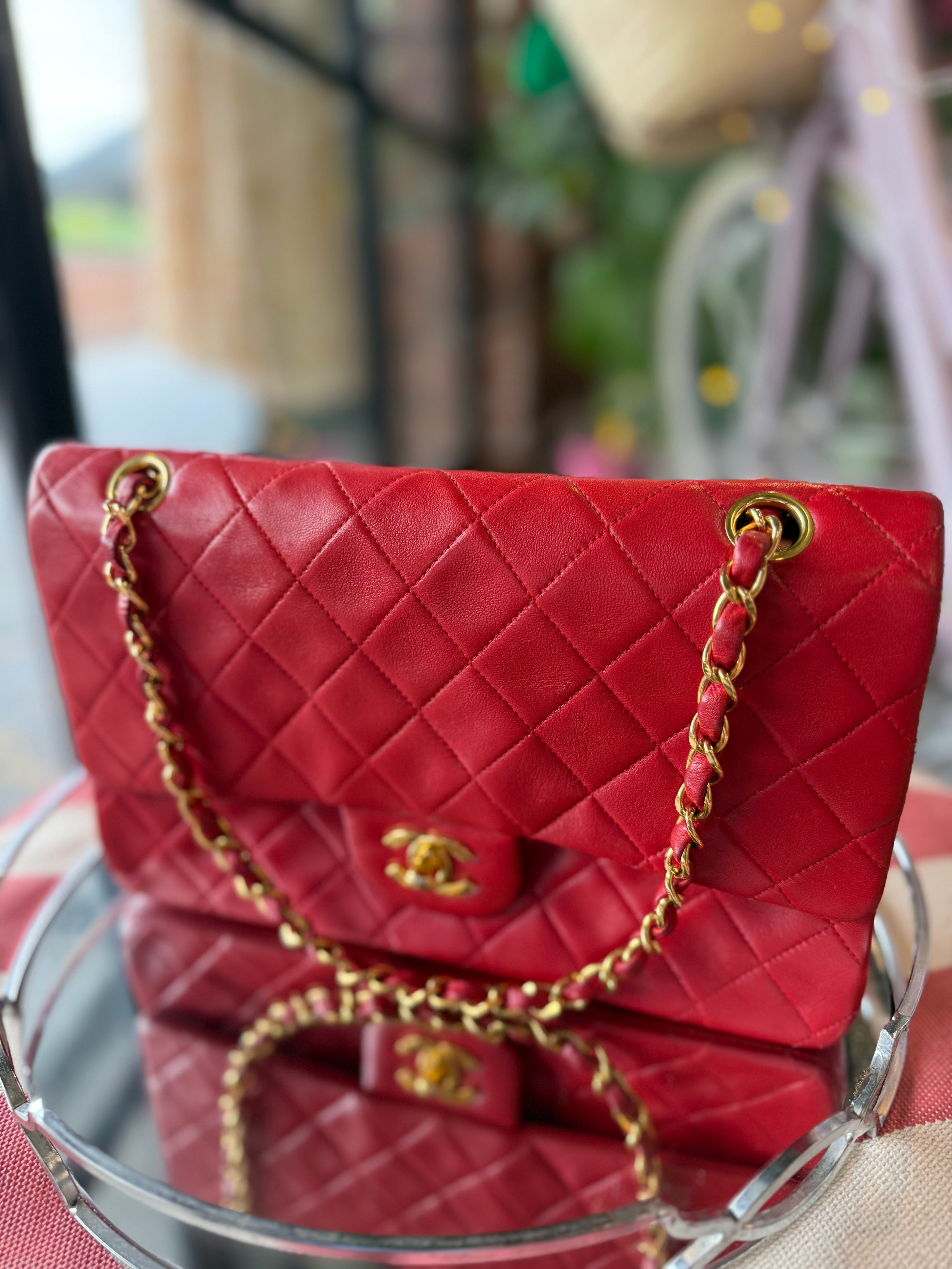 Chanel Classic Flap-24k gold