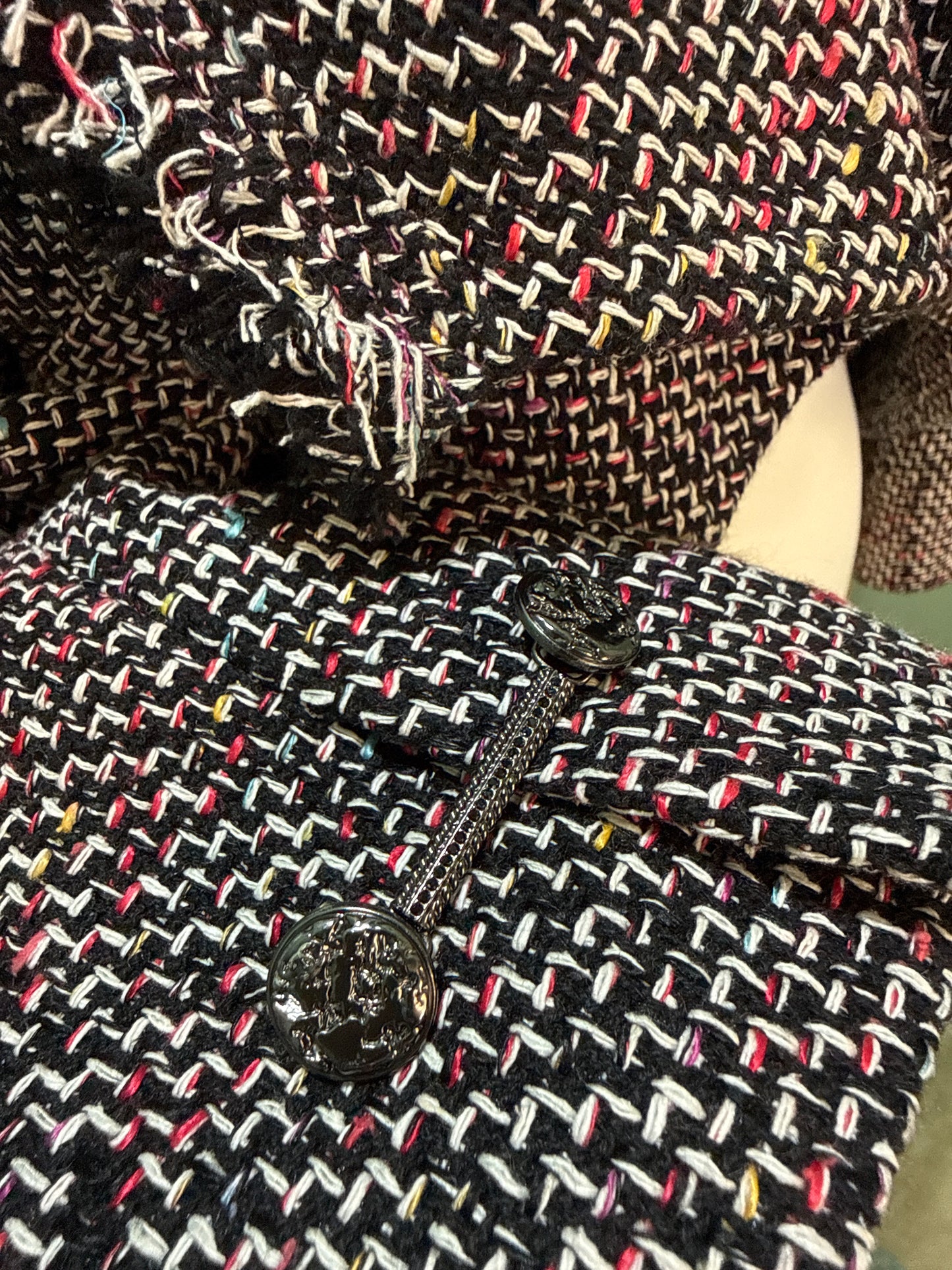 Chanel Cropped Tweed Jacket (8-10)